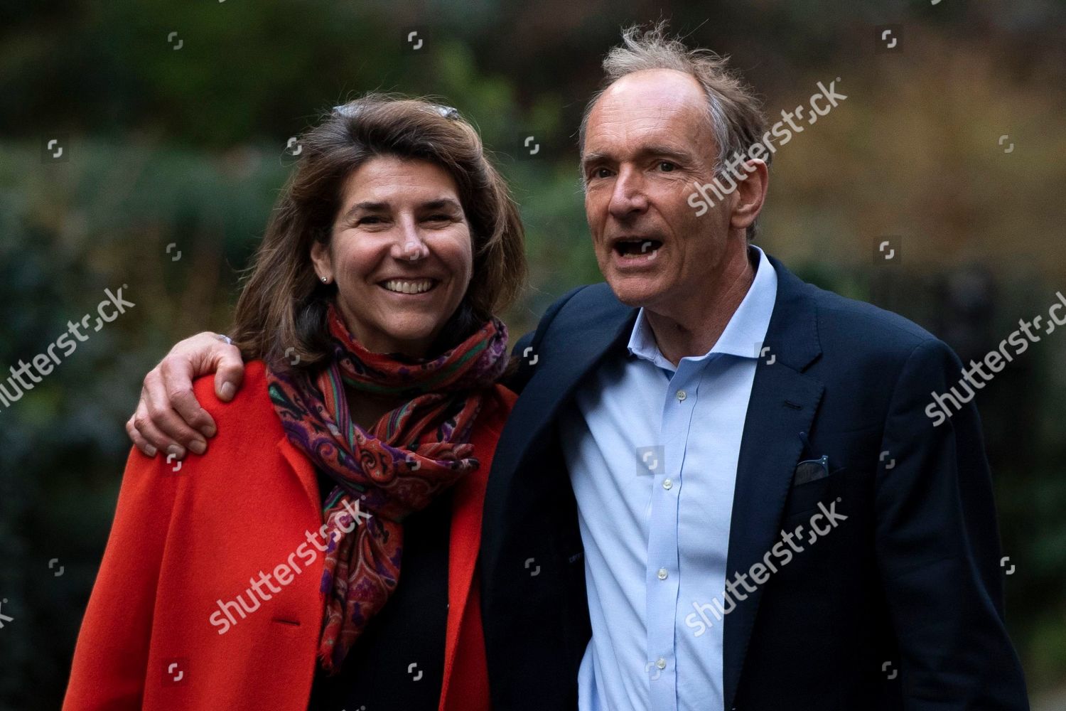 Sir Tim Bernerslee His Wife Rosemary Leith Editorial Stock Photo Stock Image Shutterstock