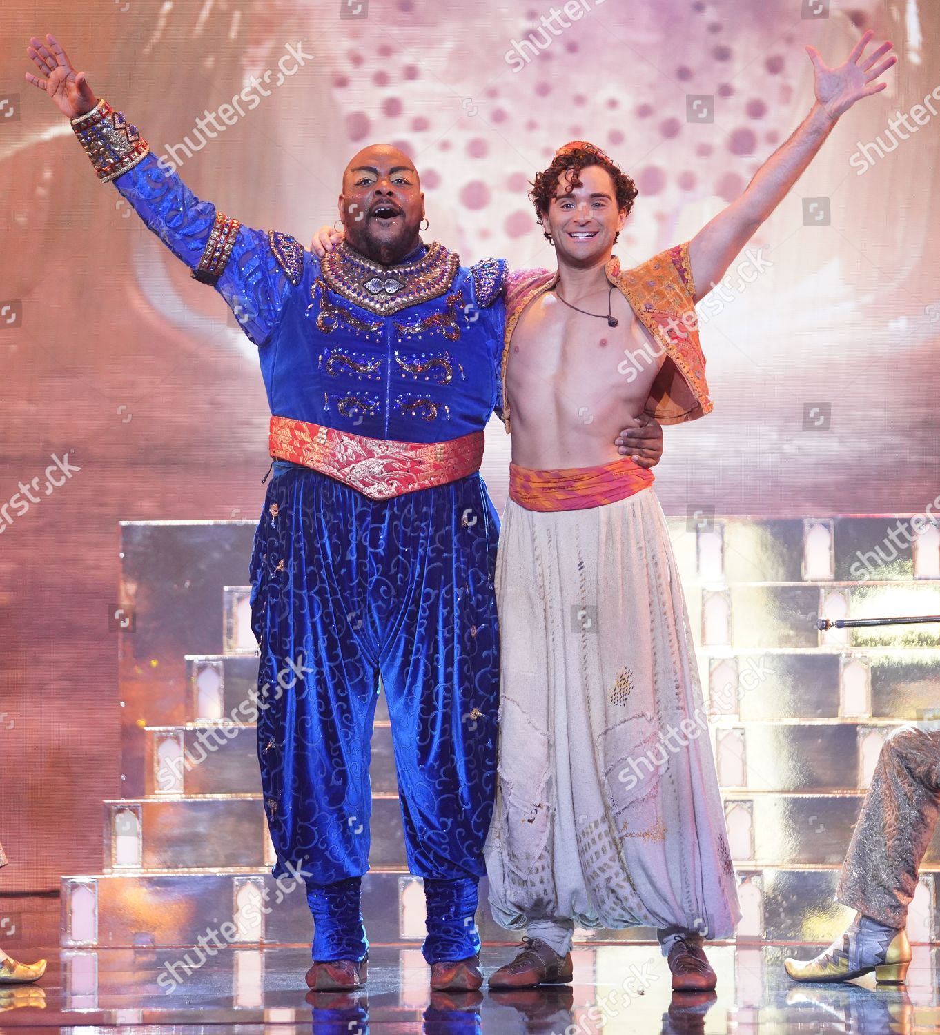 Genie Trevor Dion Nicholas Aladdin Matthew Editorial Stock Photo