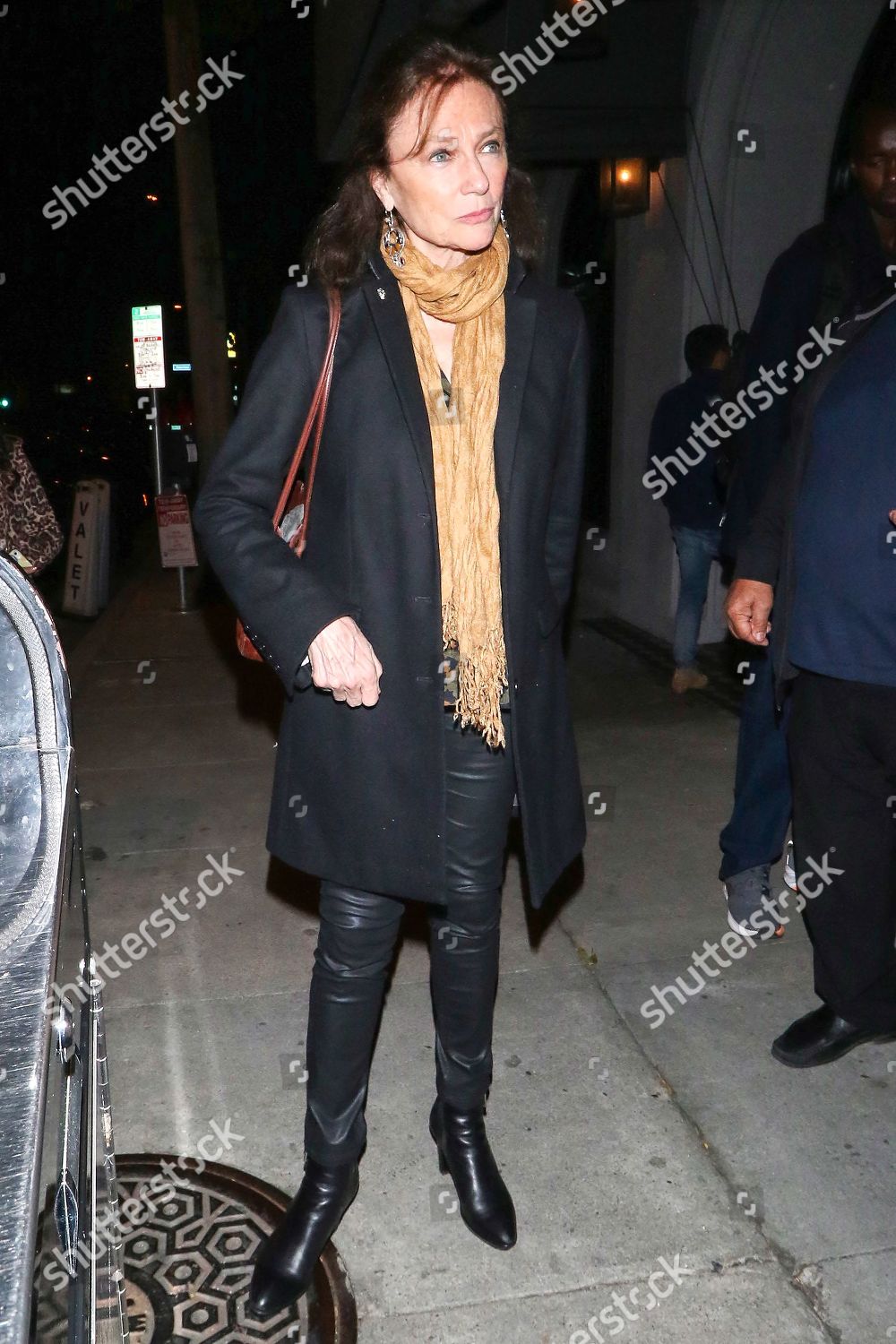 Jacqueline Bisset Outside Craigs Restaurant West Editorial Stock Photo