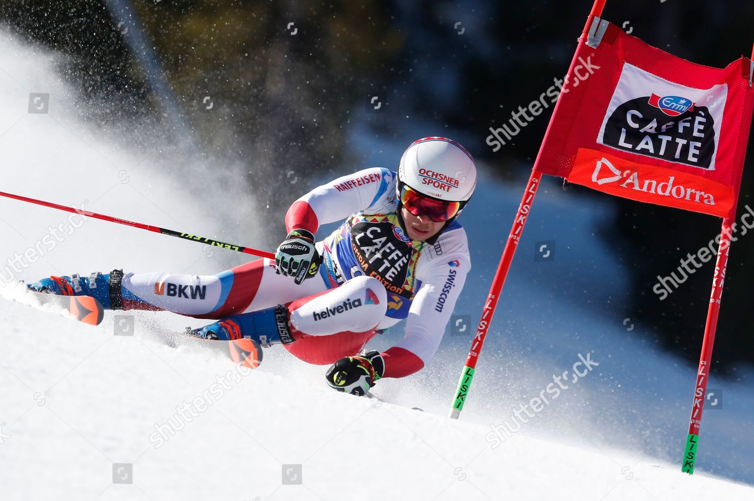 Gino Caviezel Switzerland Action During First Editorial Stock Photo