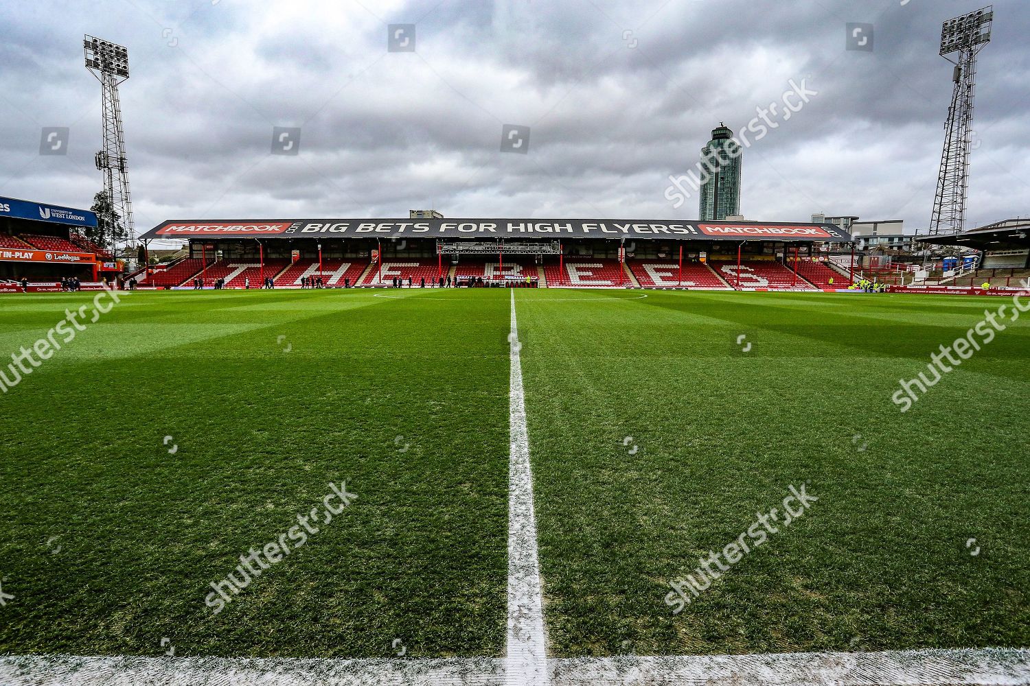 General Stadium View Inside Griffin Park Editorial Stock Photo - Stock ...