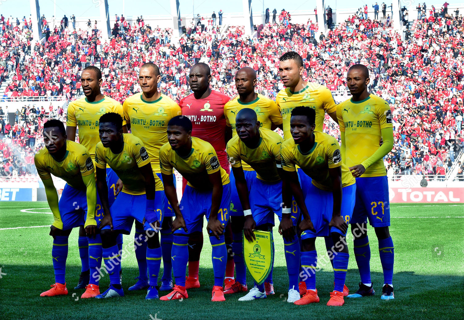 Members Team Mamelodi Sundowns South African Pose Editorial Stock Photo Stock Image Shutterstock