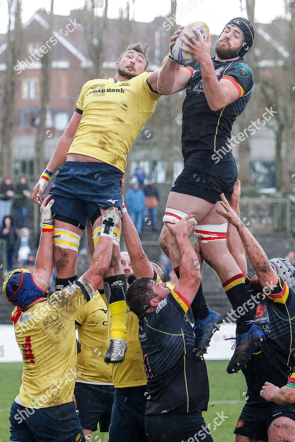 Belgiums Gillian Benoy R Wins Lineout Ball Editorial Stock Photo Stock Image Shutterstock