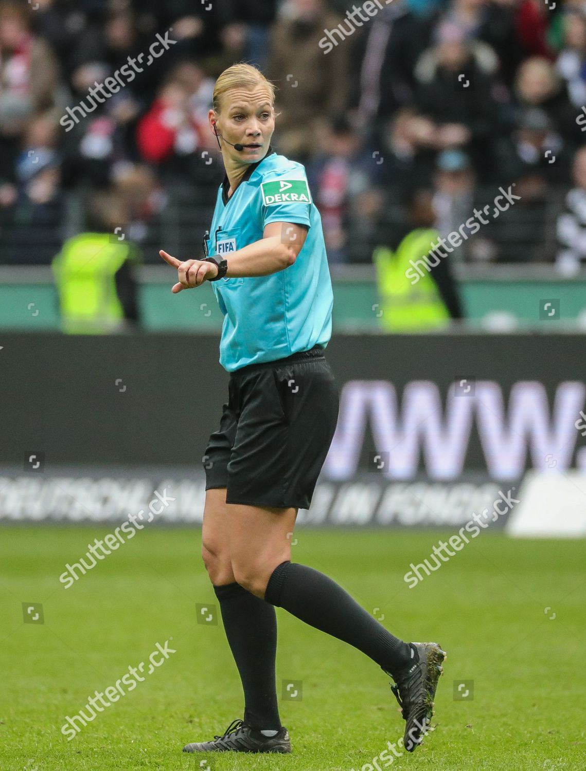 Referee Bibiana Steinhaus Reacts During German Bundesliga Editorial Stock Photo Stock Image Shutterstock