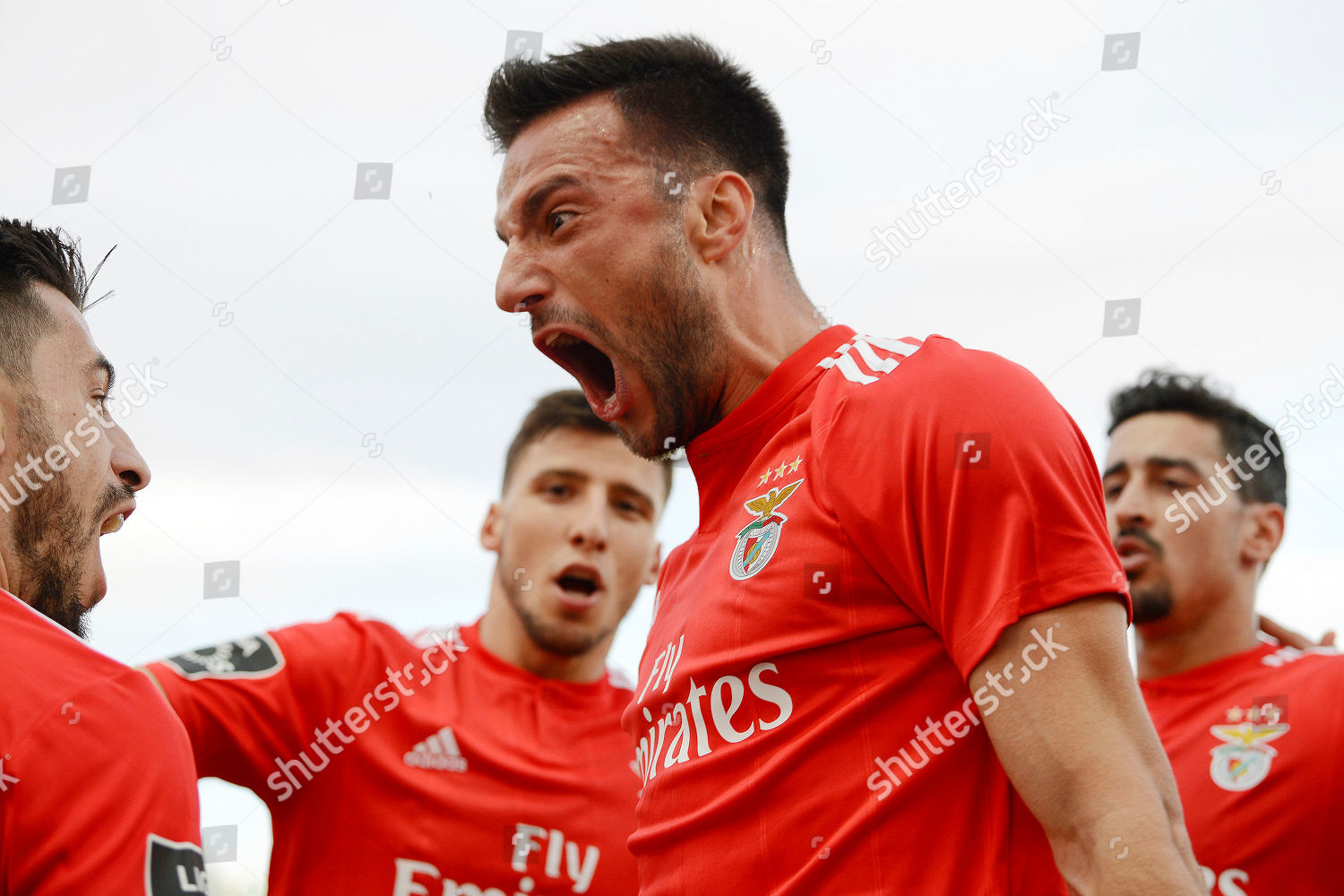 Benficas Andreas Samaris Celebrates After Scoring Goal Editorial Stock Photo Stock Image Shutterstock