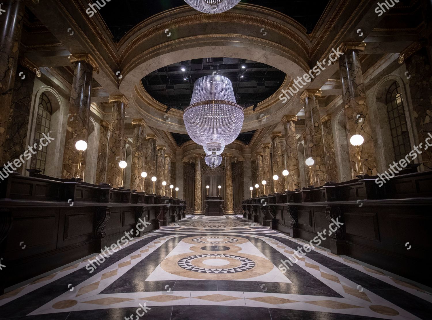 Original Gringotts Wizarding Bank Warner Bros Editorial Stock Photo