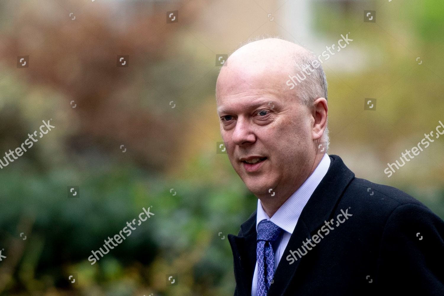 British Secretary State Transport Chris Grayling Editorial Stock Photo