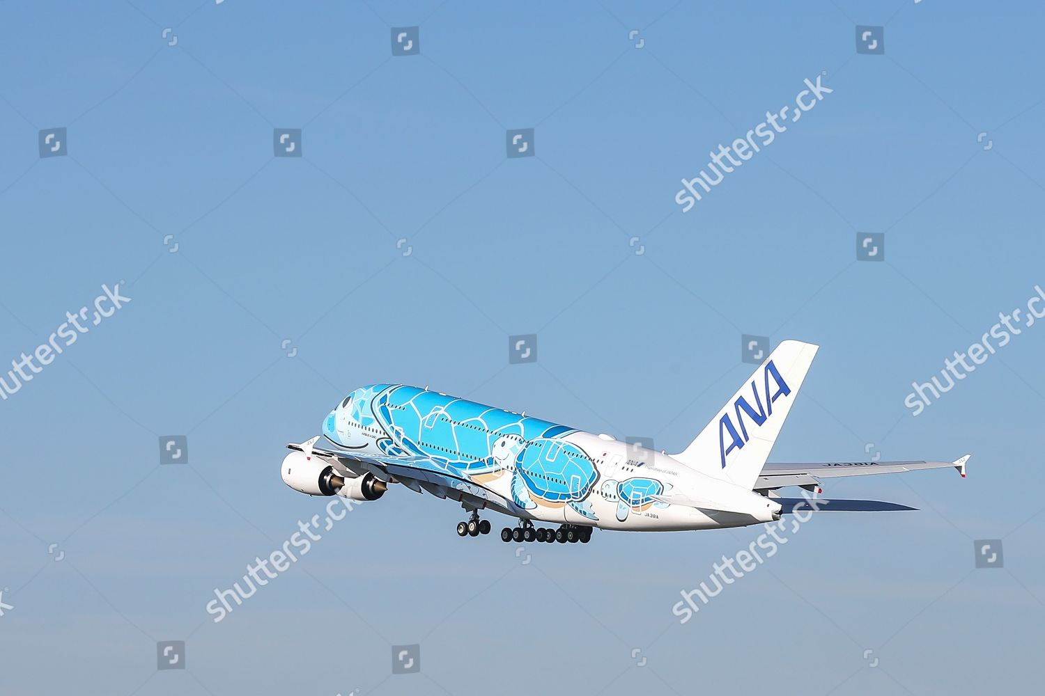 First Airbus A380 Delivered All Nippon Airways のエディトリアルストック写真 ストック画像 Shutterstock