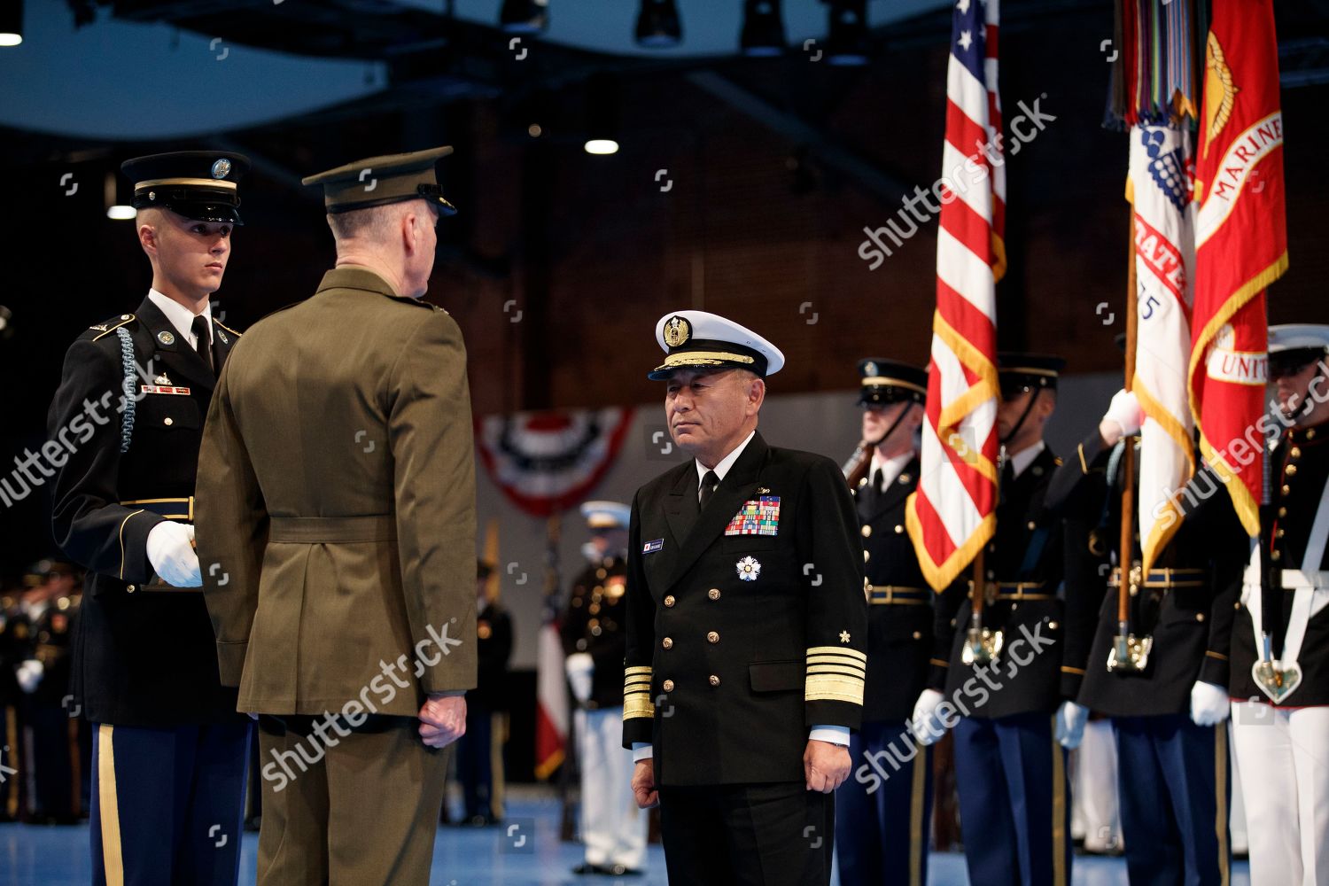 Chairman Joint Chiefs Staff Marine General Editorial Stock Photo ...