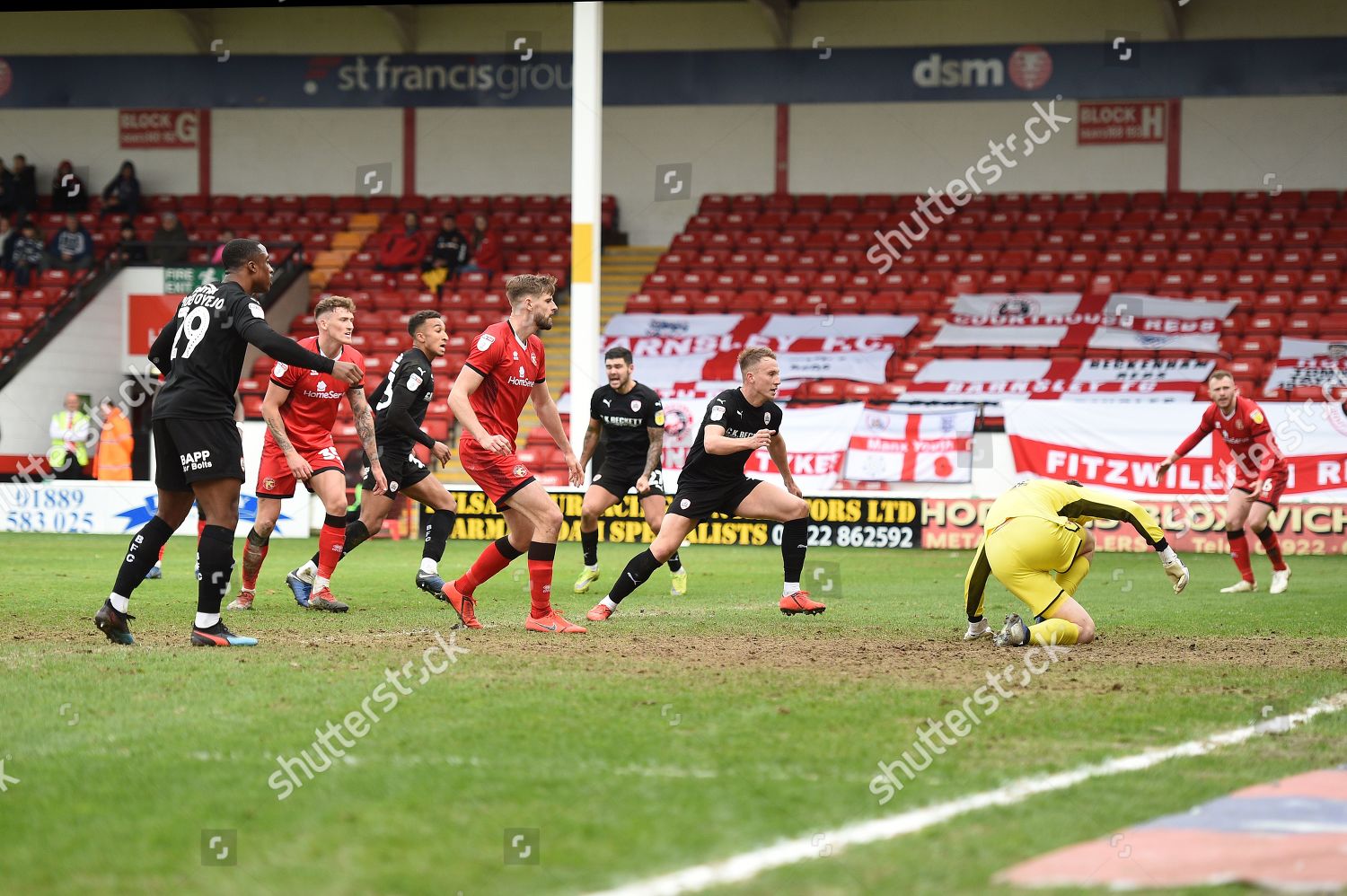 Jacob Brown Barnsley Wheels Away His Editorial Stock Photo - Stock ...