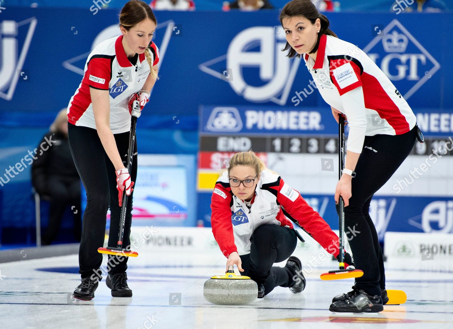 Switzerlands Alina Paetz C Action During Editorial Stock Photo Stock