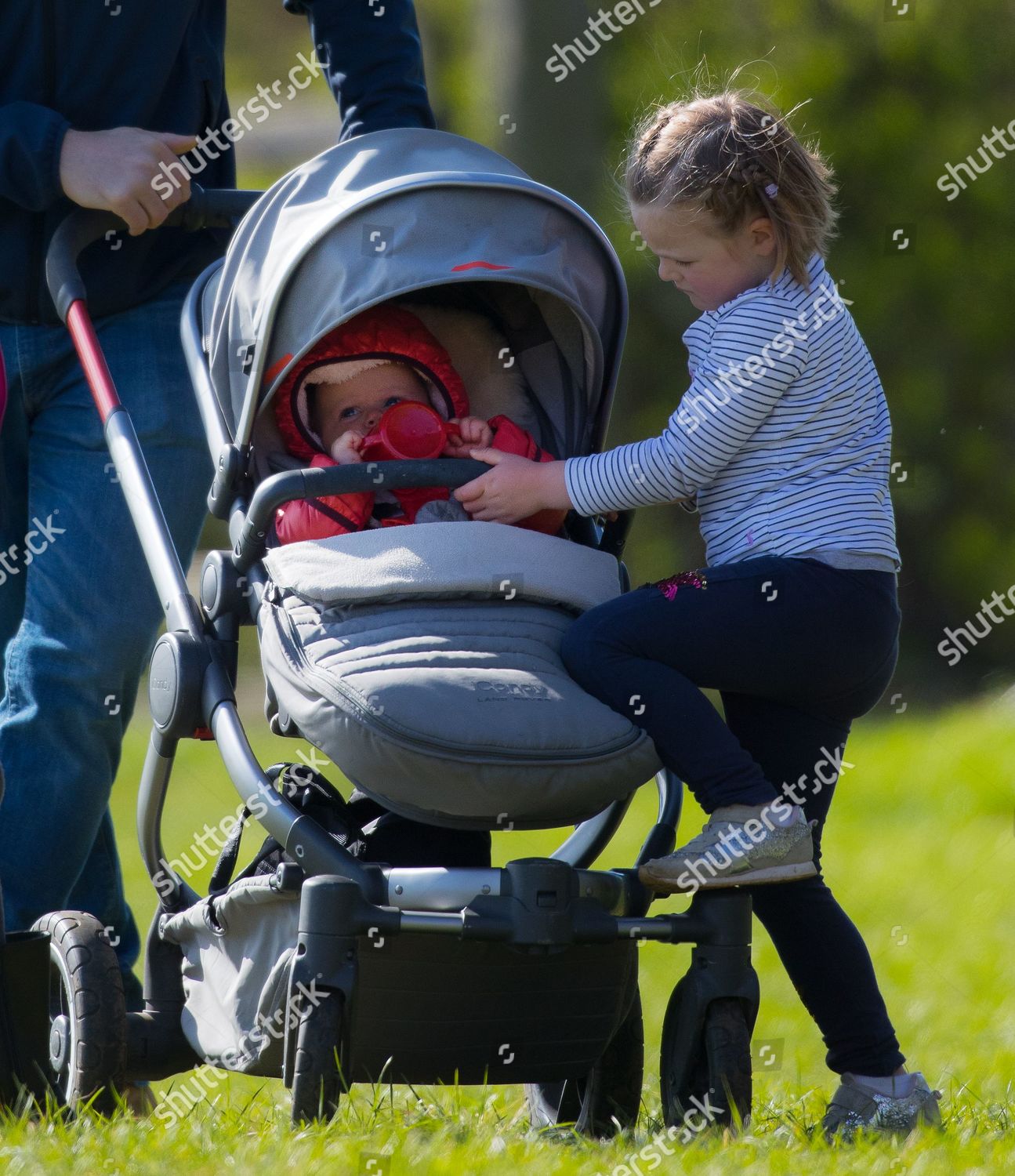 Lena Elizabeth Tindall Mia Grace Tindall Editorial Stock Photo - Stock ...