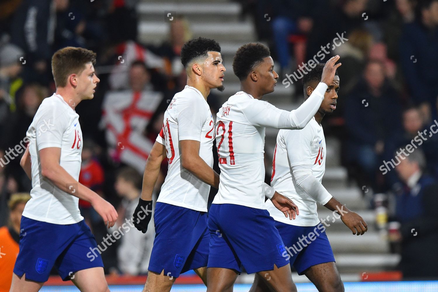 Goal Dominic Solanke England U21s Celebrates Editorial Stock Photo ...