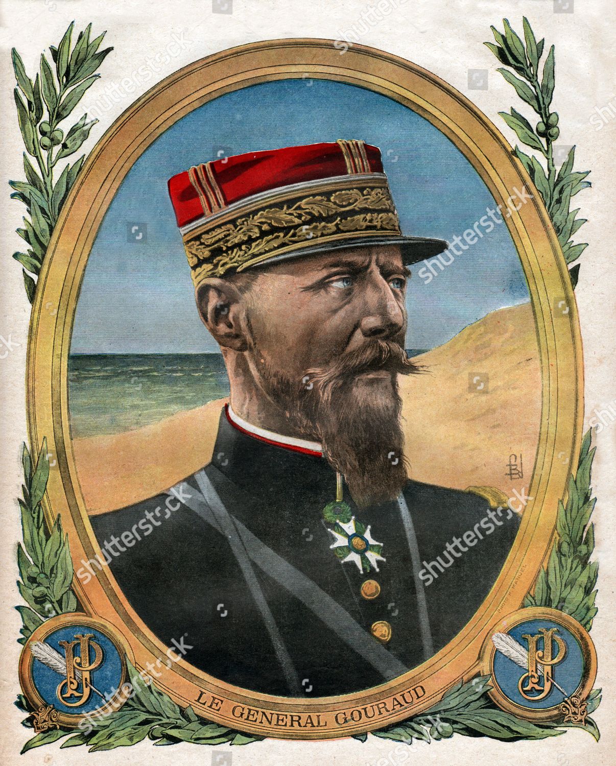 History France General Henri Gouraud Africa Editorial Stock Photo