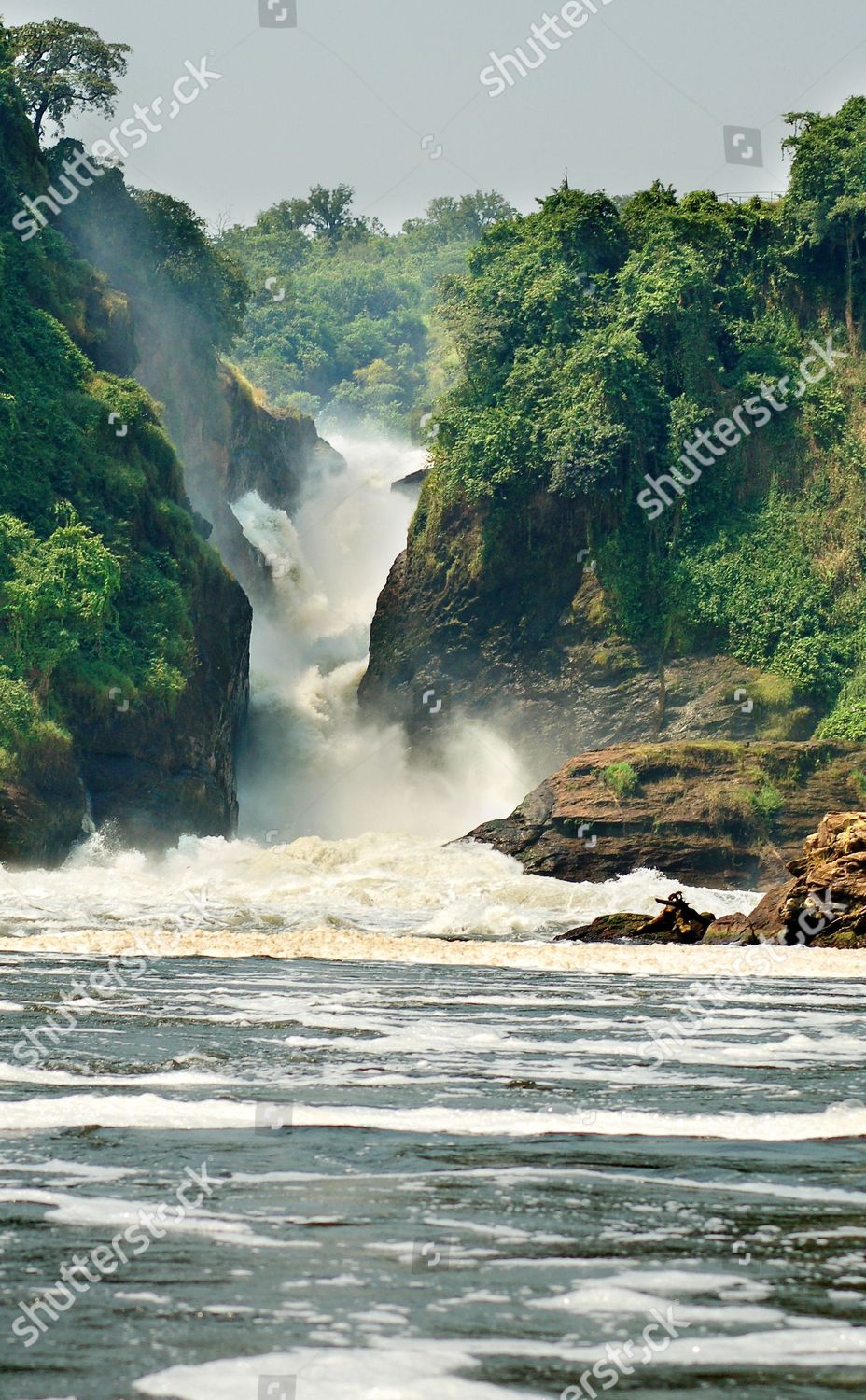 Murchison Falls On Victoria Nile Where Enniskillen Editorial Stock Photo Stock Image Shutterstock