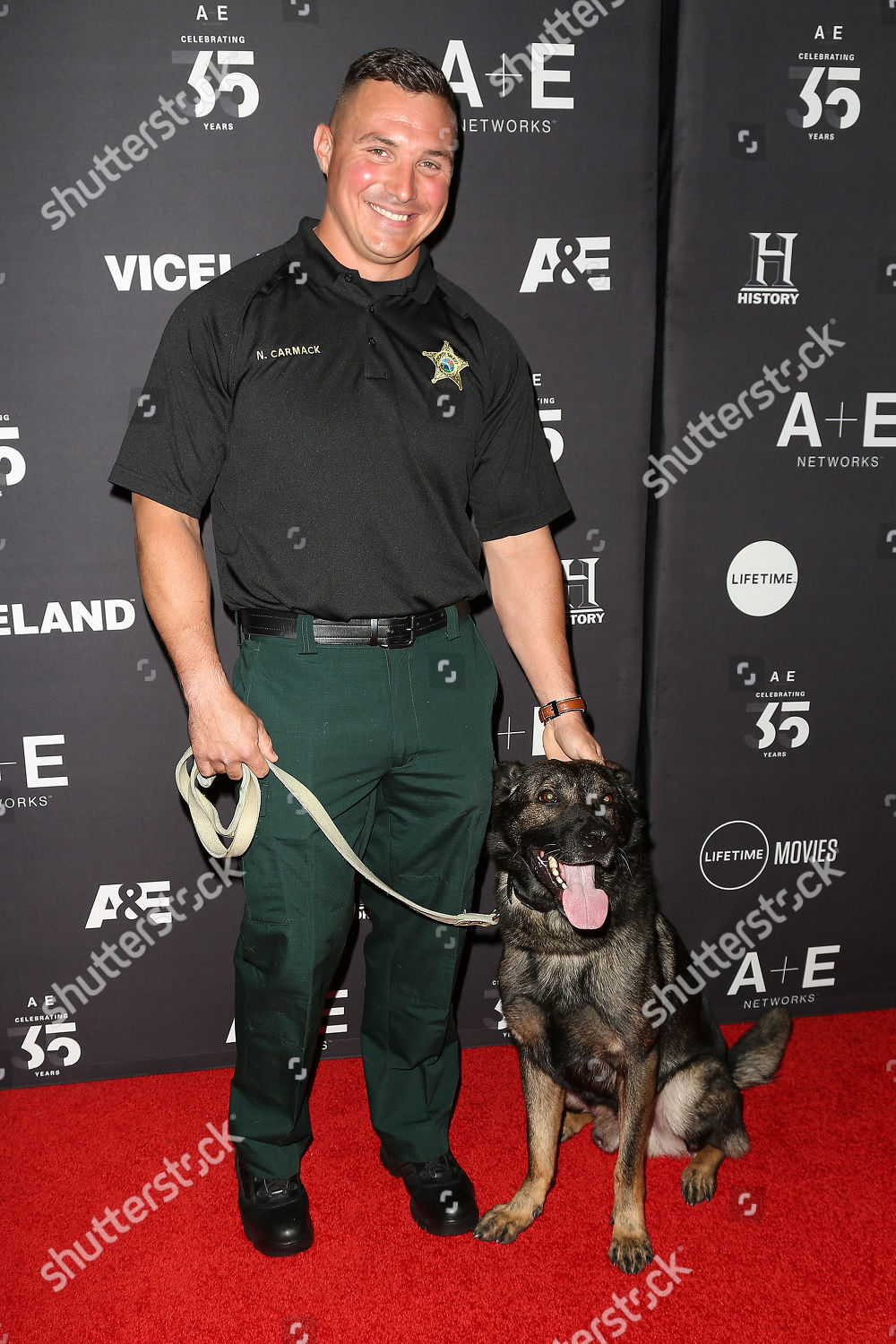 Deputy Nick Carmack K9 Shep Editorial Stock Photo Stock Image