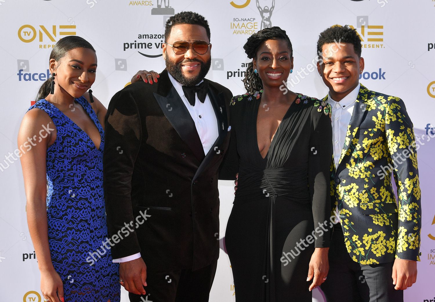 Kyra Anderson Anthony Anderson Alvina Stewart Editorial Stock Photo ...