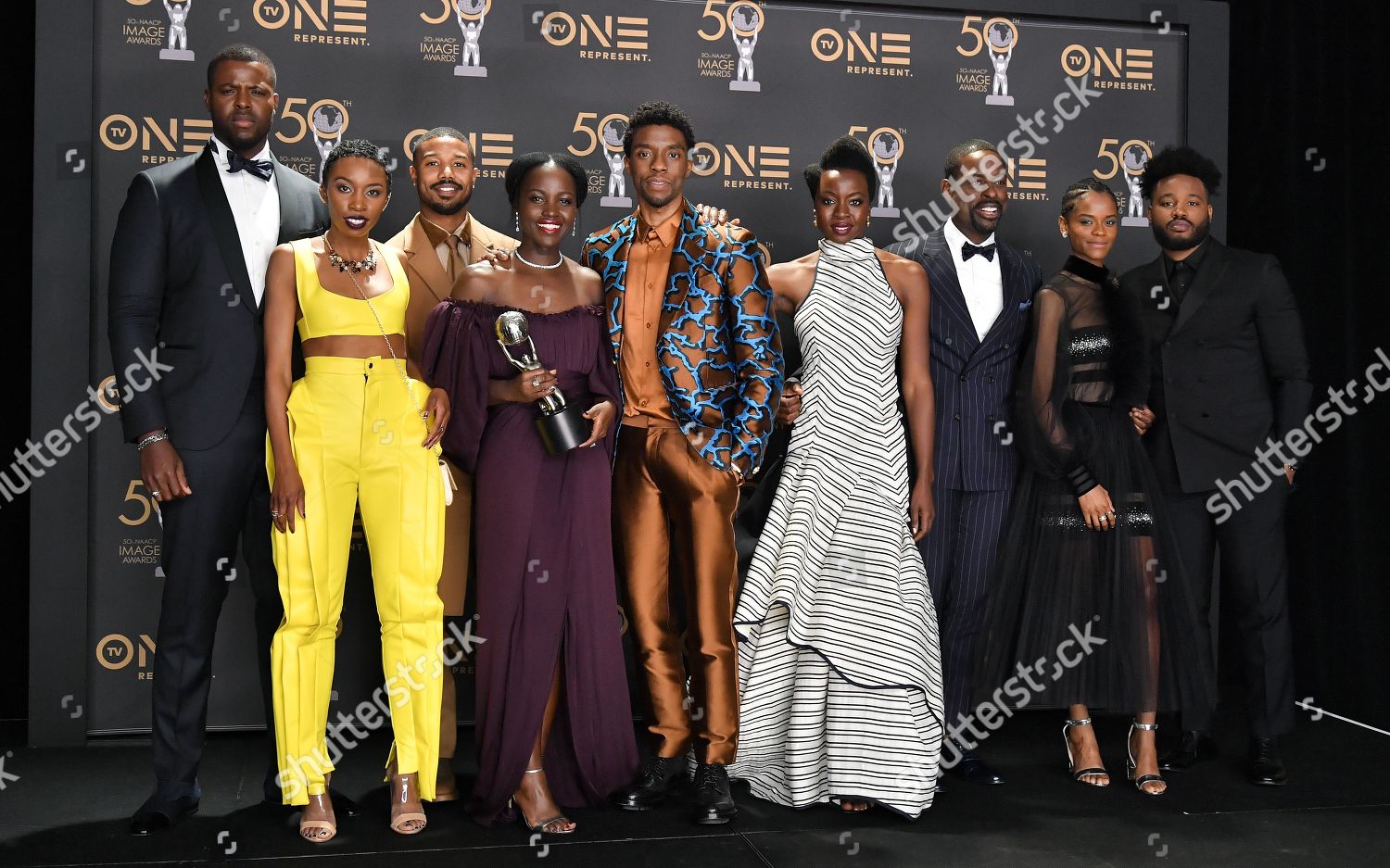 Cast Black Panther Editorial Stock Photo - Stock Image | Shutterstock