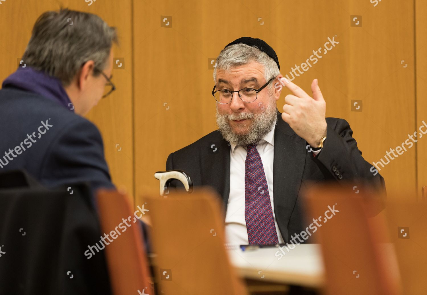 Rabbi Pinchas Goldschmidt Head European Conference Editorial Stock