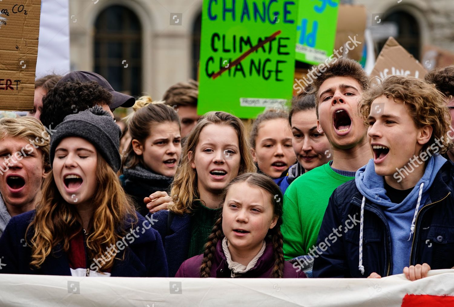 Swedish Climate Activist Greta Thunberg C German Redaktionelles Stockfoto Stockbild Shutterstock