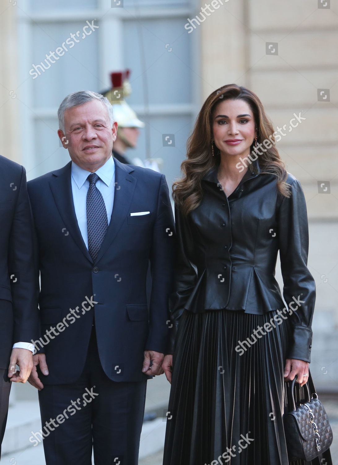King Abdullah Ii Jordan Queen Rania Editorial Stock Photo Stock