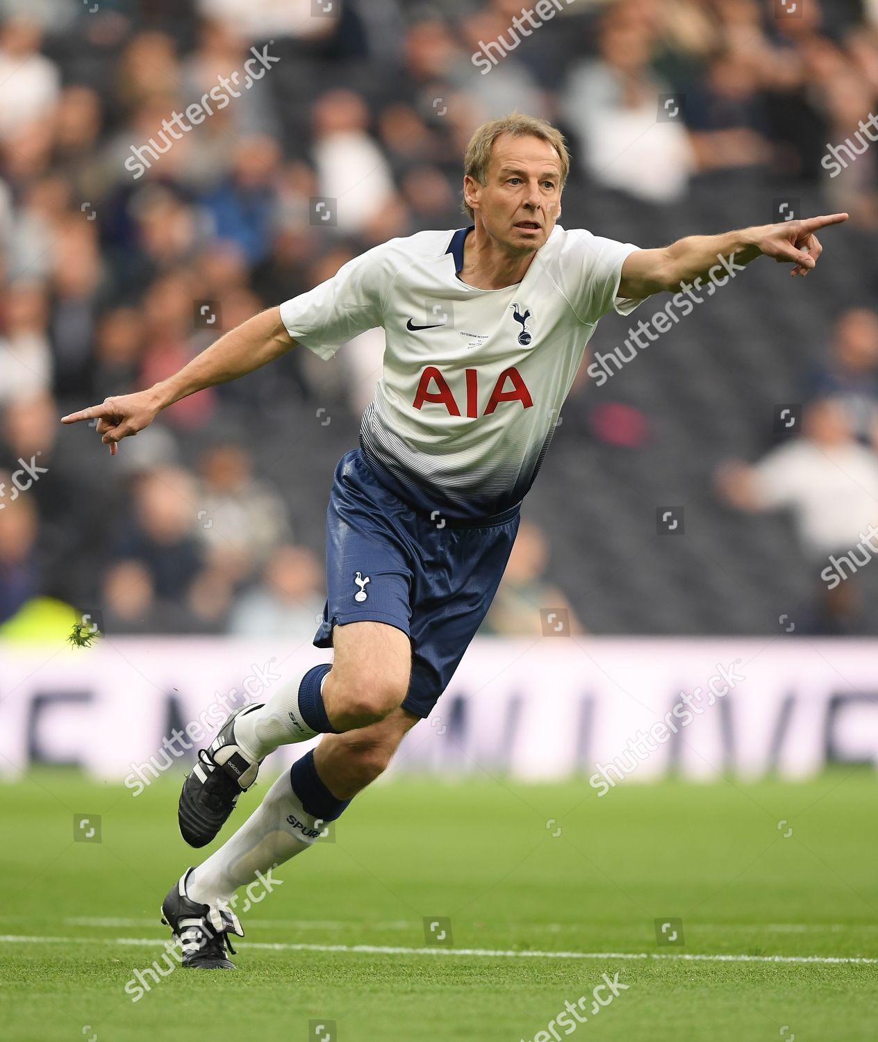 Jurgen Klinsmann Spurs Legends Redaktionelles Stockfoto Stockbild Shutterstock