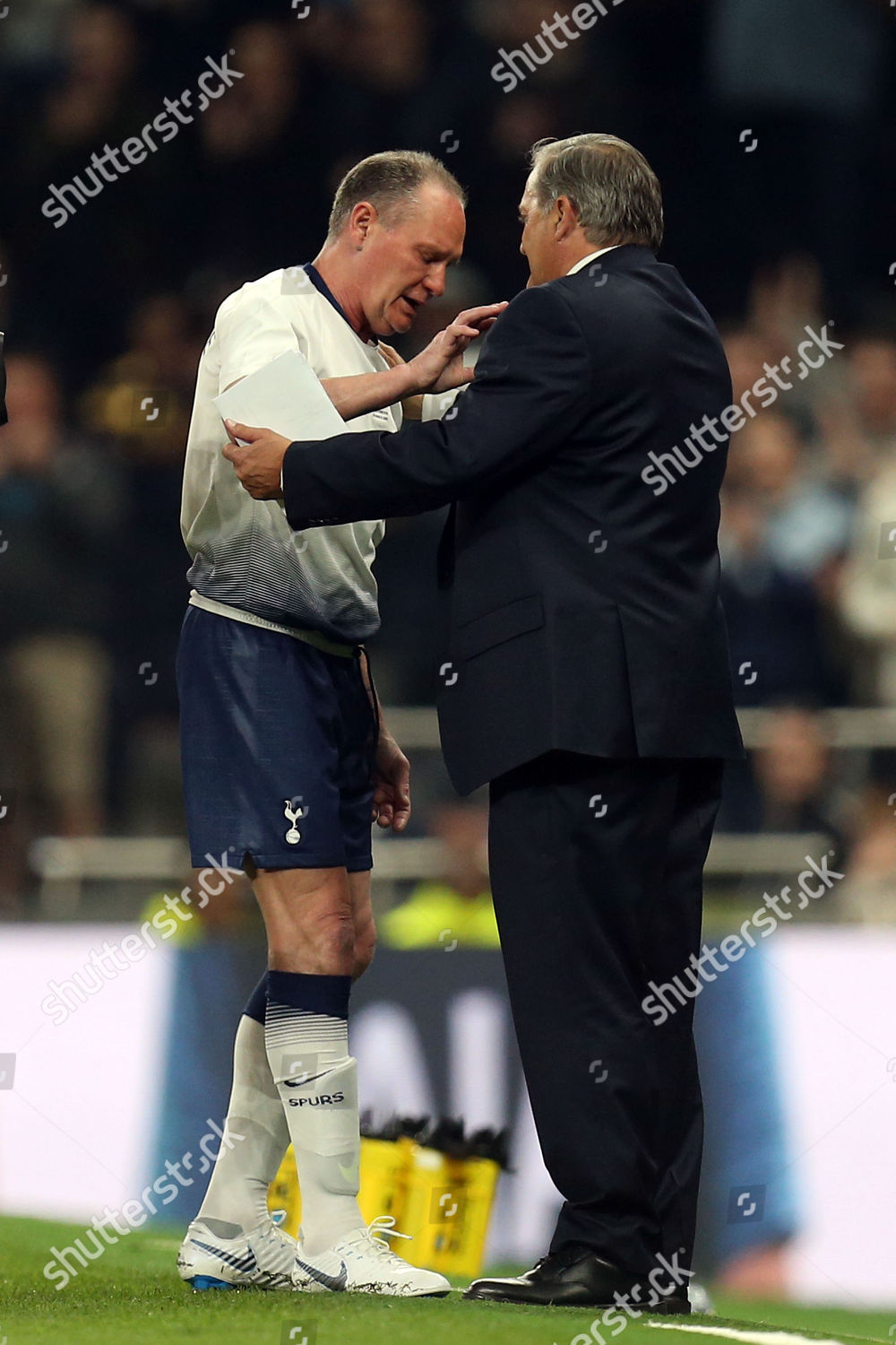 Paul Gascoigne Spurs Legends Shows Tottenham Editorial Stock Photo ...