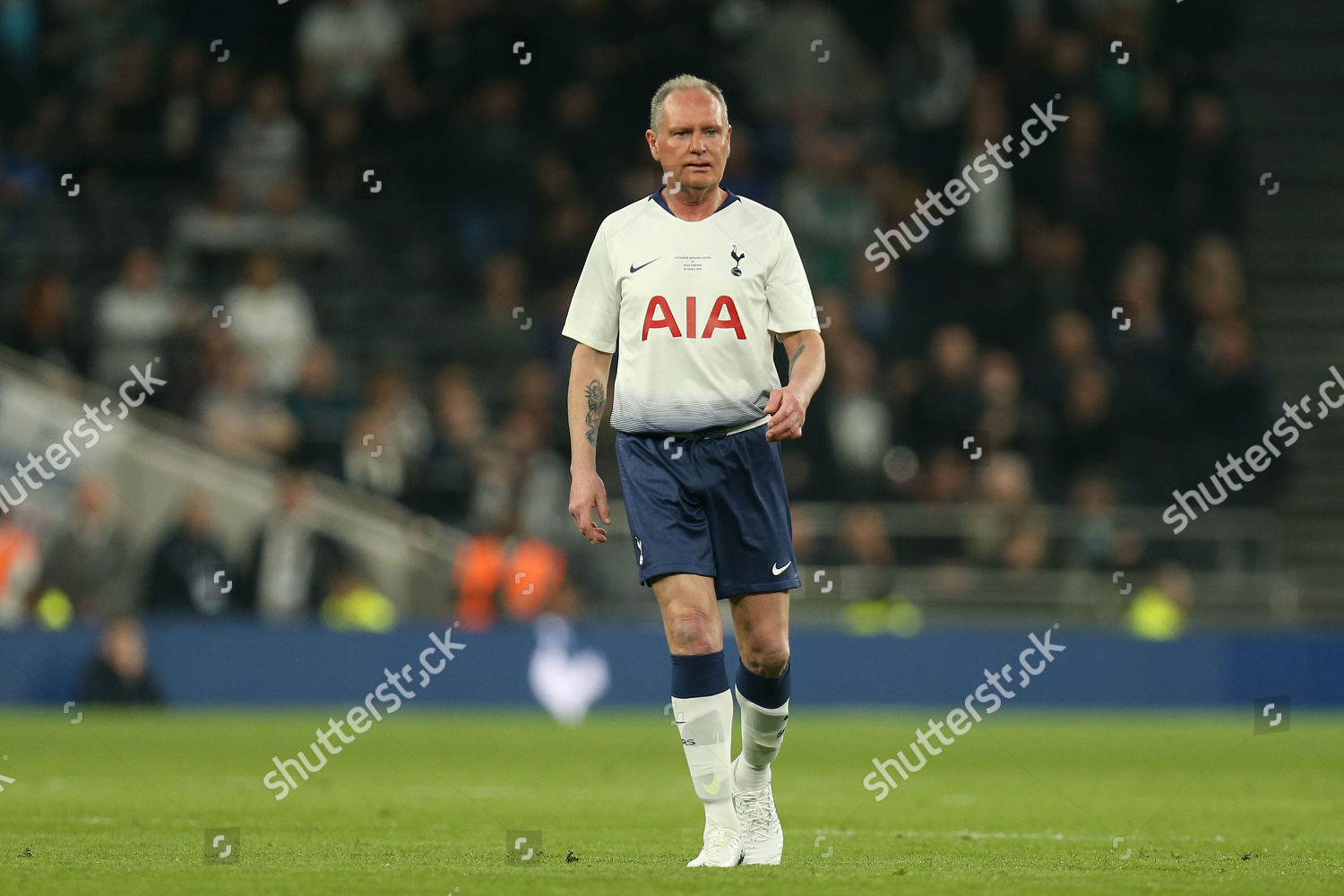 Paul Gascoigne Spurs Legends During Spurs Editorial Stock Photo - Stock ...