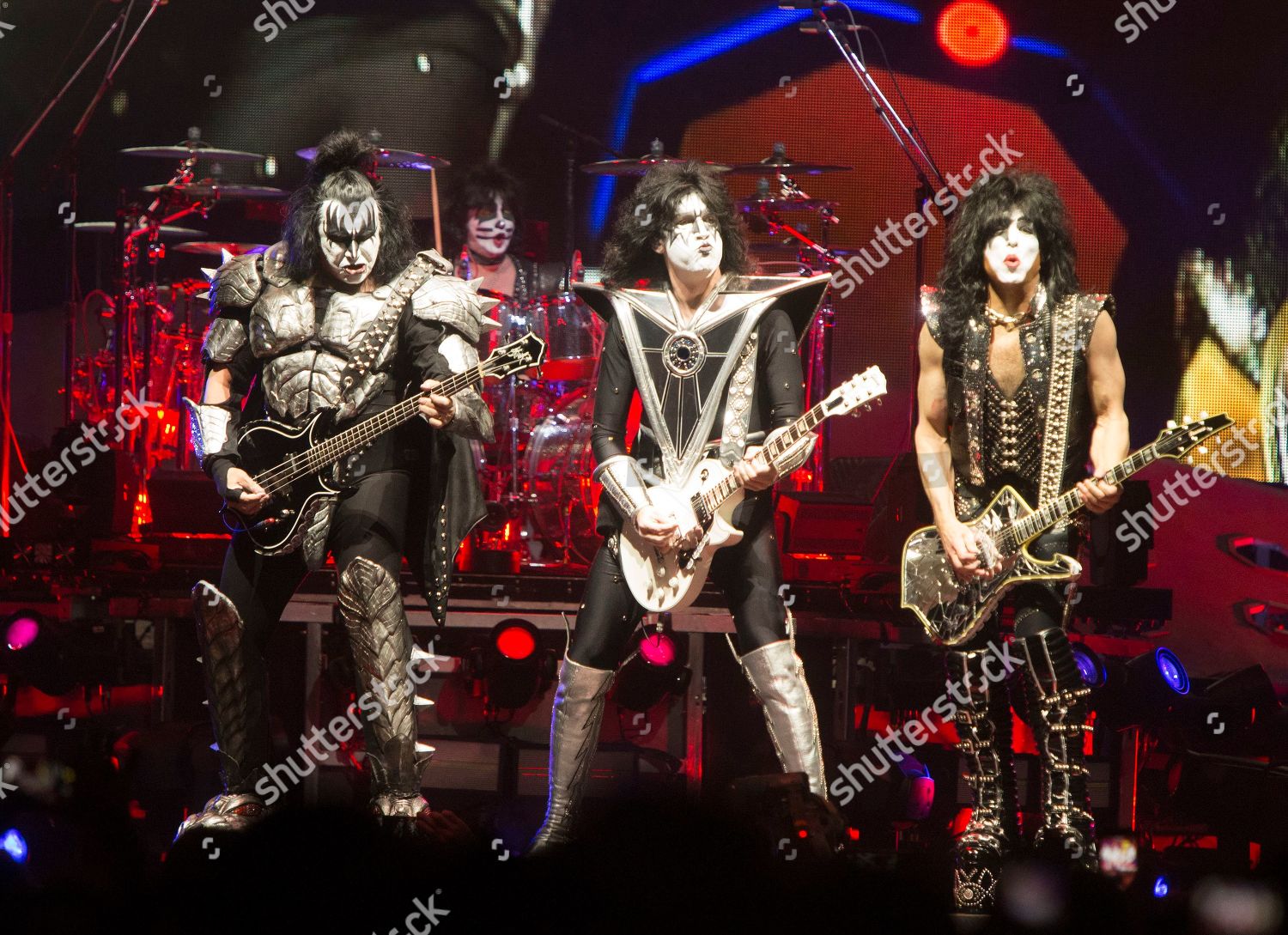 Gene Simmons Eric Singer Tommy Thayer Editorial Stock Photo - Stock ...