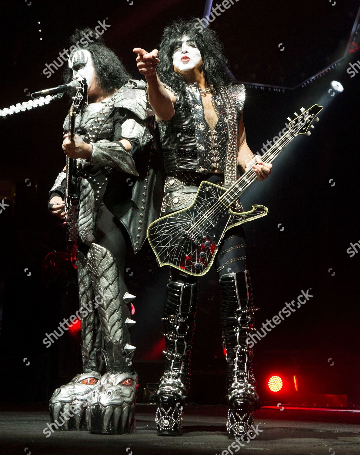 Gene Simmons Paul Stanley Redaktionelles Stockfoto Stockbild Shutterstock