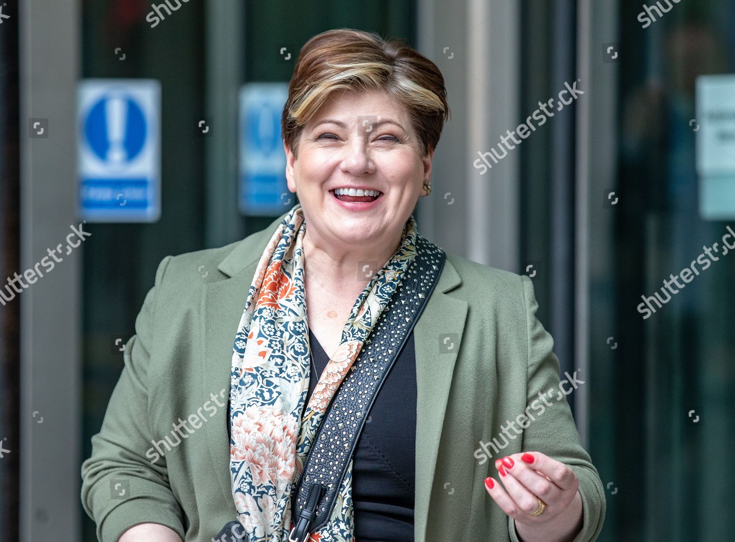 Shadow Foreign Secretary Emily Thornberry Leaves Editorial Stock Photo ...