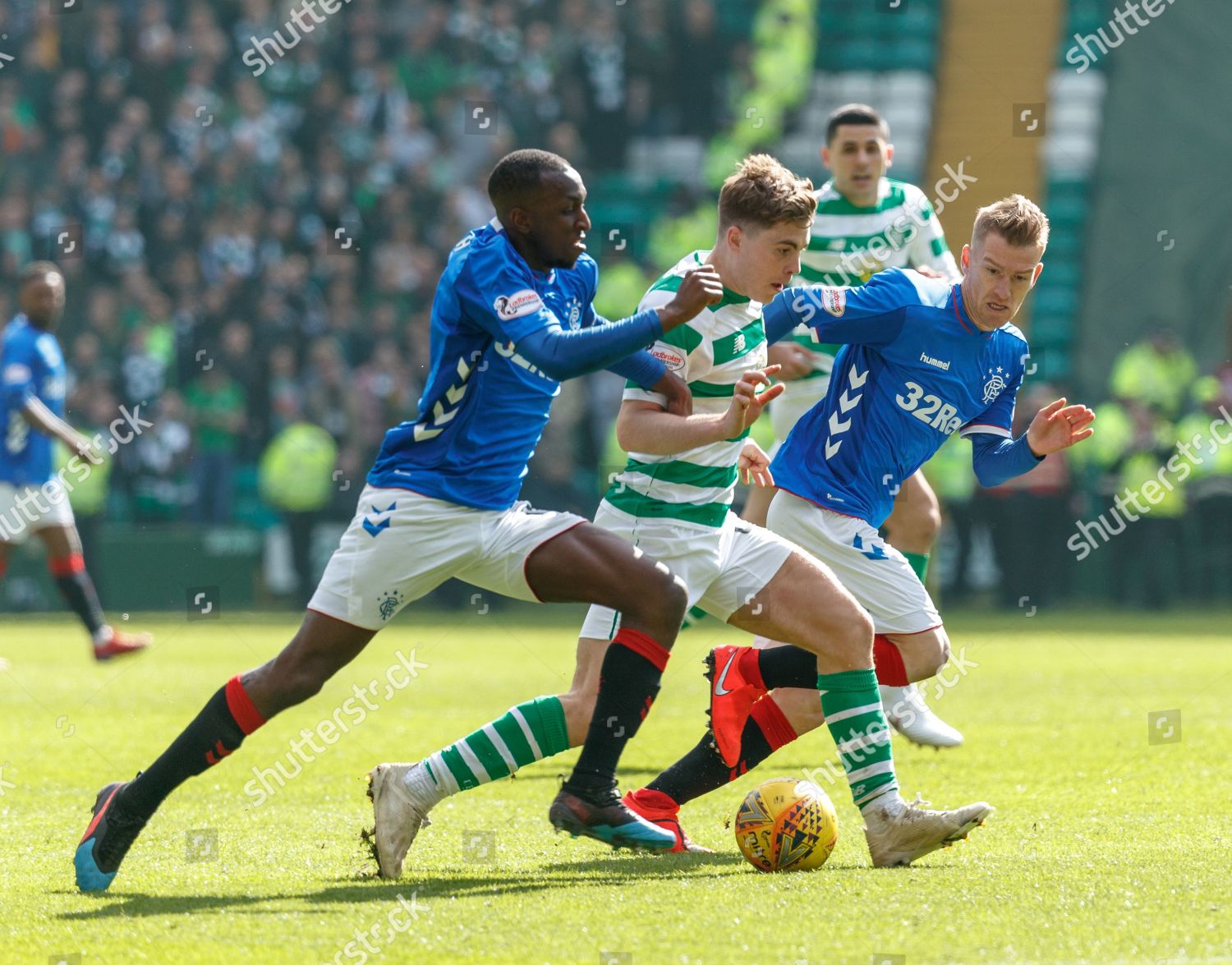 James Forrest Celtic Runs Goal Between Editorial Stock Photo - Stock ...