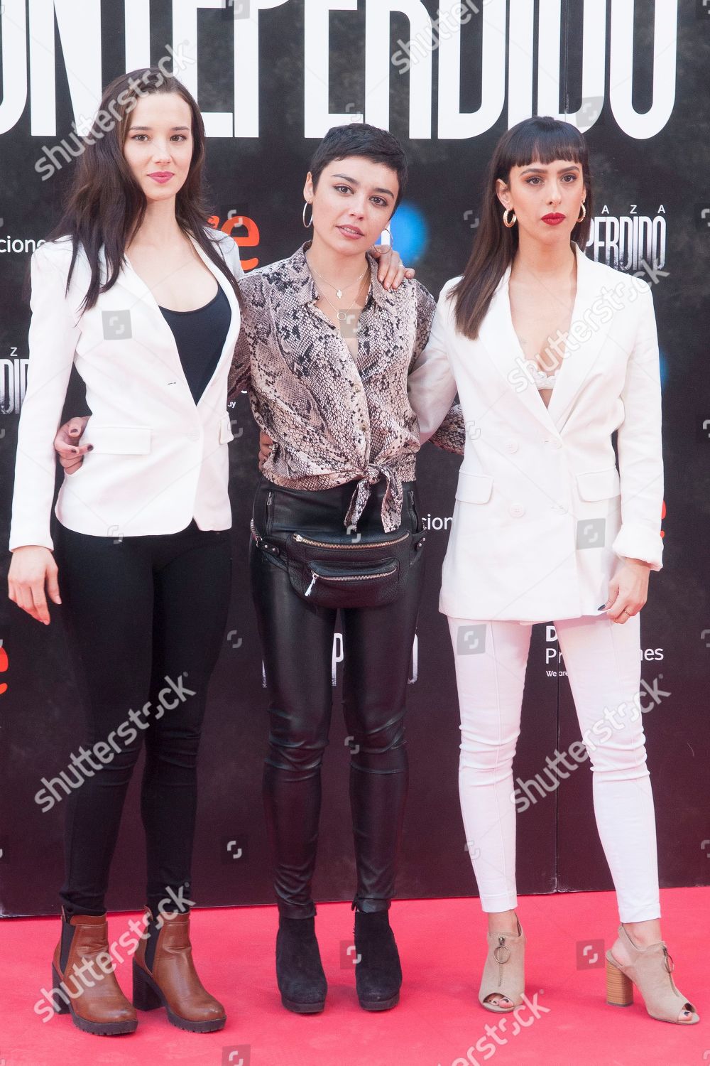 Actresses Aria Bedmar Carla Diaz Laura Editorial Stock Photo Stock