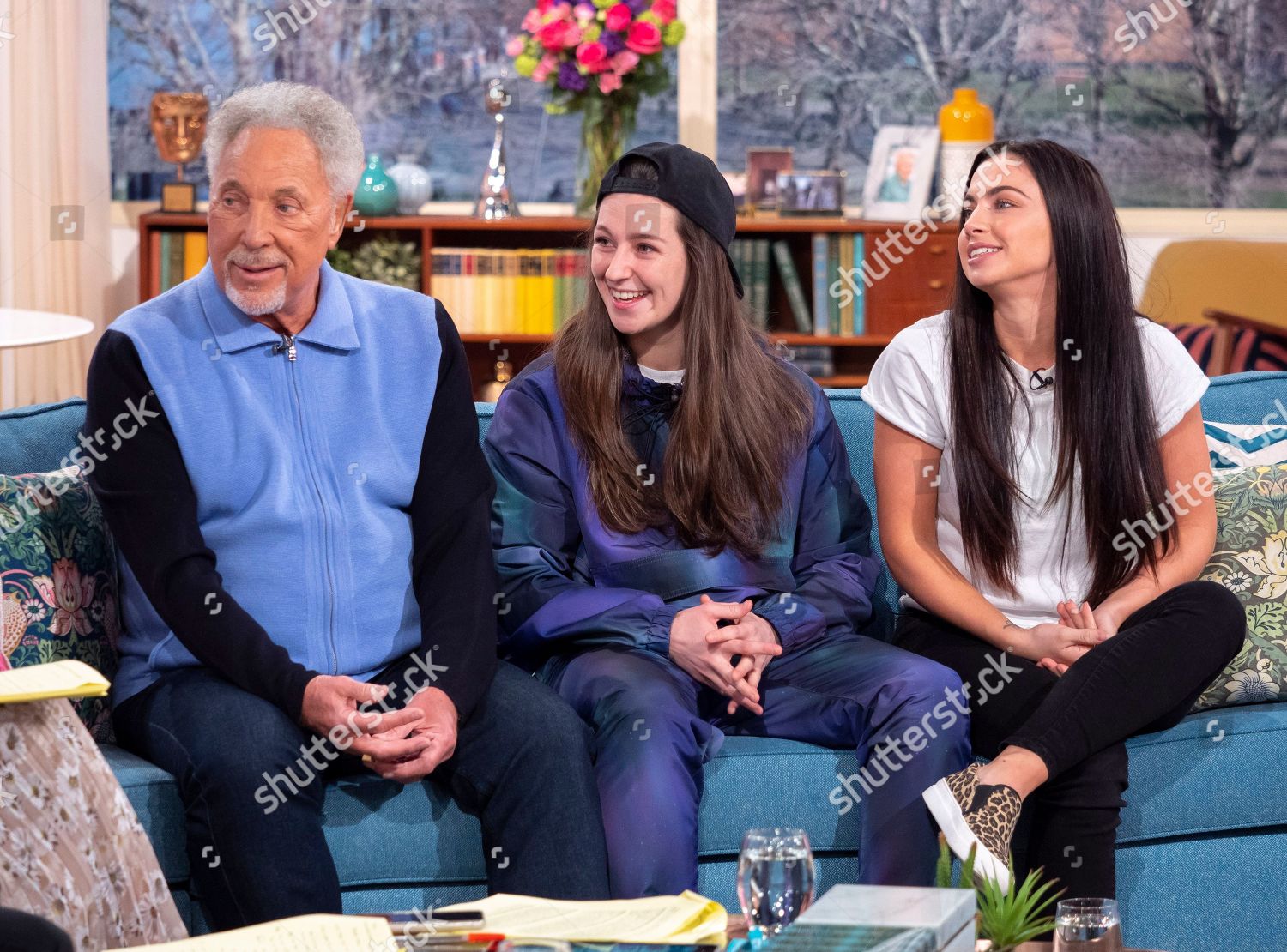 Tom Jones Deana Walmsley Bethzienna Williams Editorial Stock Photo