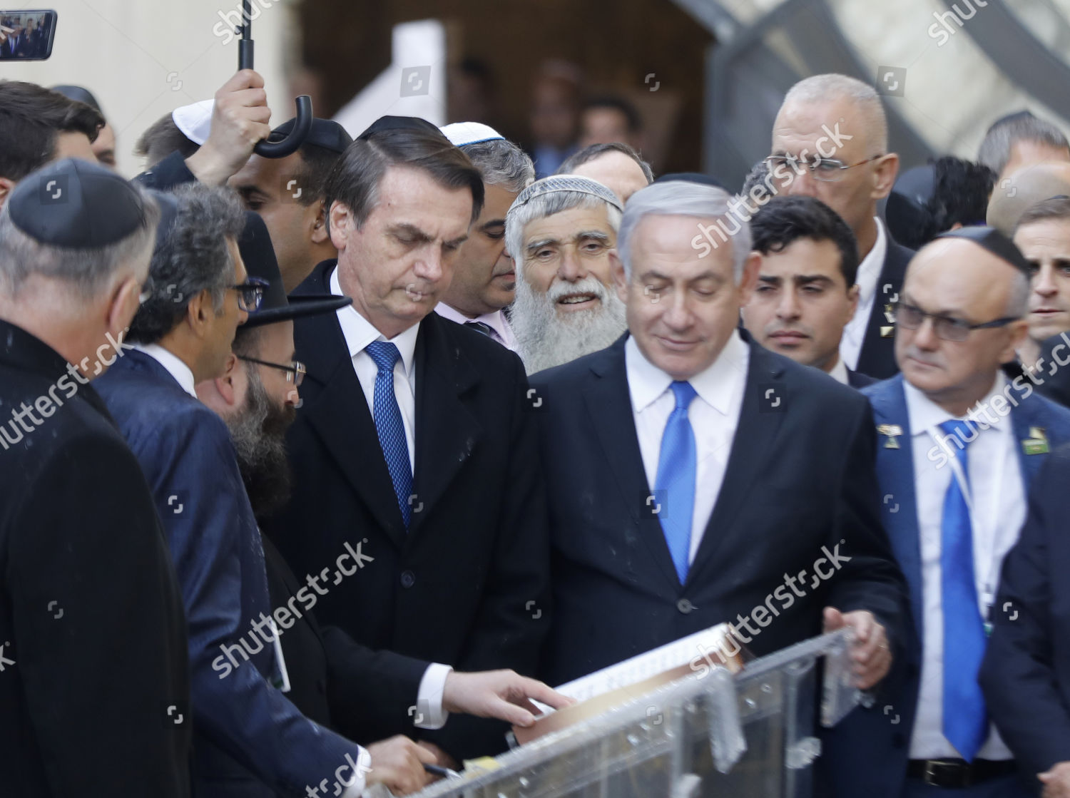 Rabbi Western Wall Shmuel Rabinovitch Cl Editorial Stock Photo - Stock ...