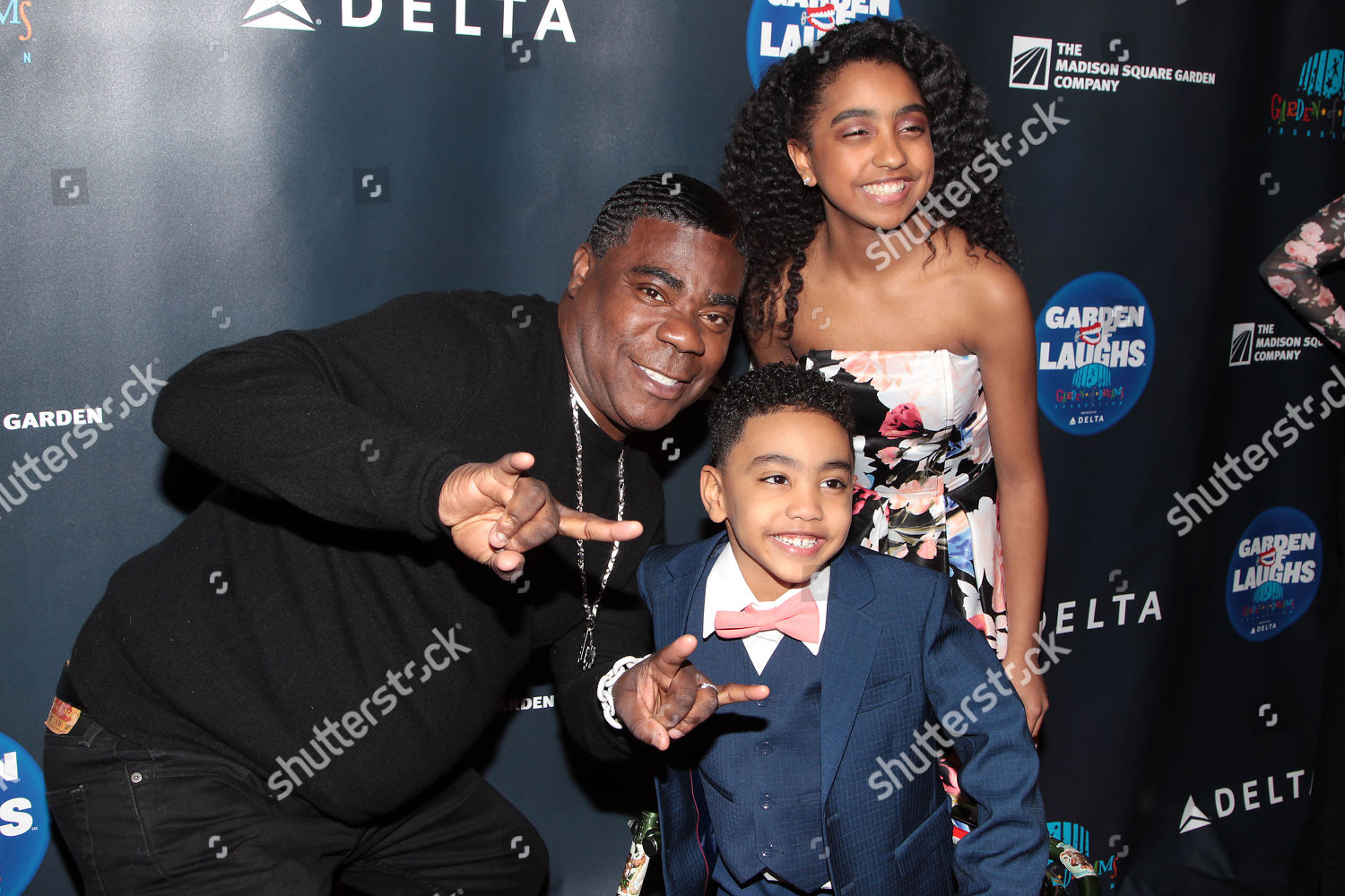 Tracy Morgan Samantha Ortiz Sebastian Ortiz Editorial Stock Photo