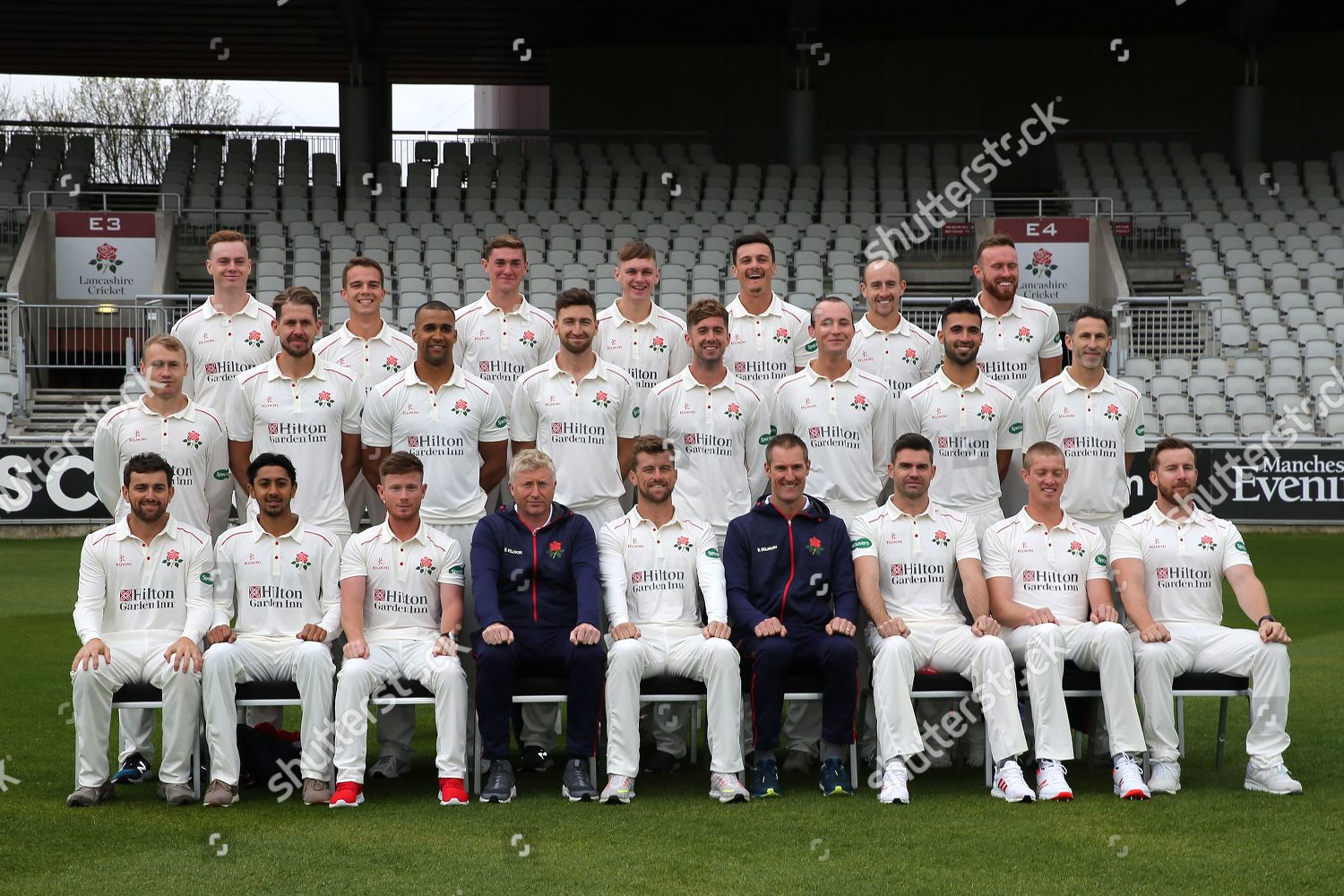 Lancashire Squad During Lancashire County Cricket Editorial Stock Photo ...