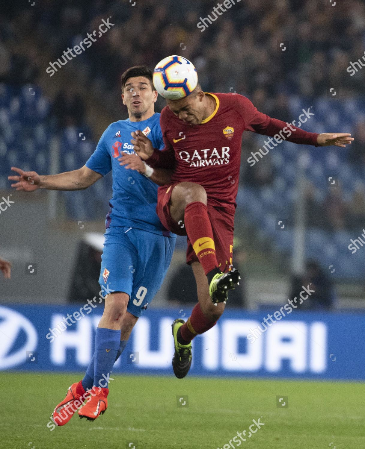 Romas Juan Jesus Fiorentinas Giovanni Simeone L Editorial Stock Photo Stock Image Shutterstock