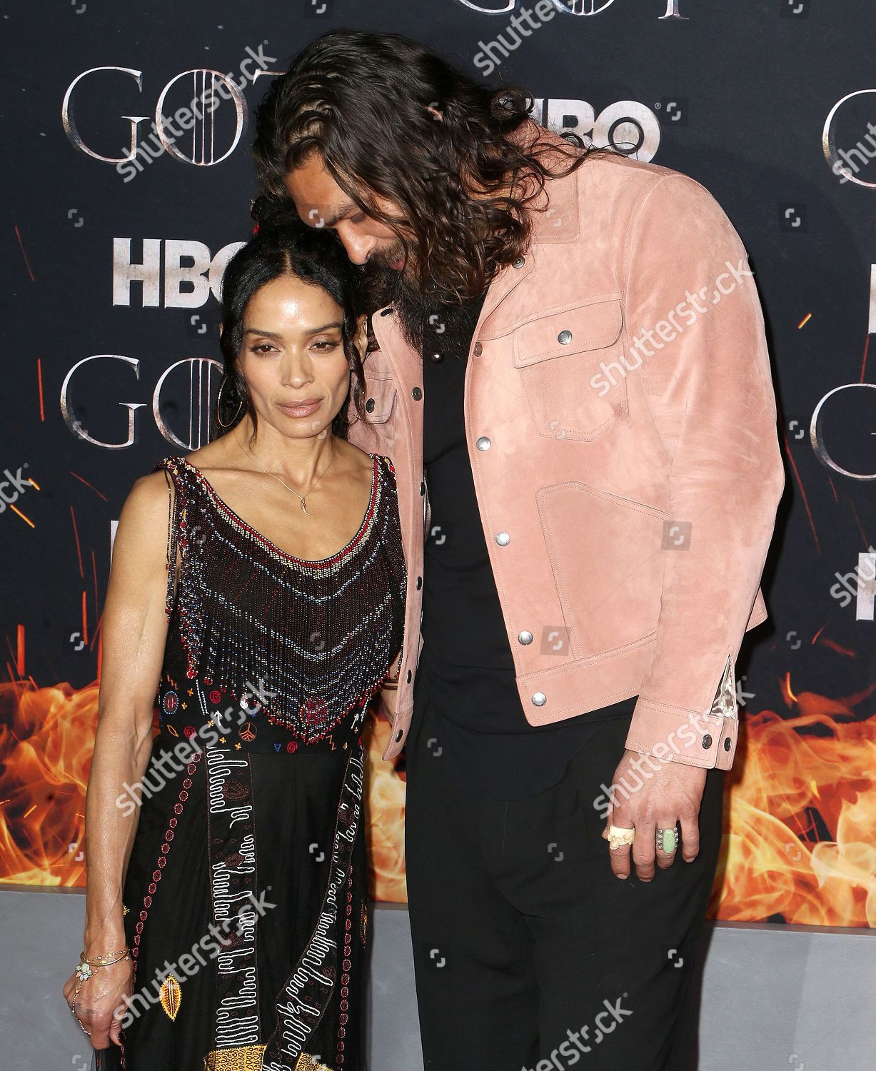 Lisa Bonet Jason Momoa Editorial Stock Photo - Stock Image | Shutterstock