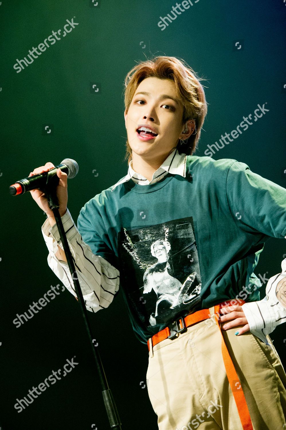 Ateez Kim Hongjoong Park Seonghwa Jeong Yunho Editorial Stock Photo Stock Image Shutterstock