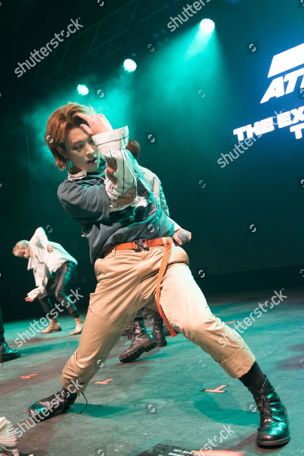 Ateez Kim Hongjoong Park Seonghwa Jeong Yunho Editorial Stock Photo Stock Image Shutterstock