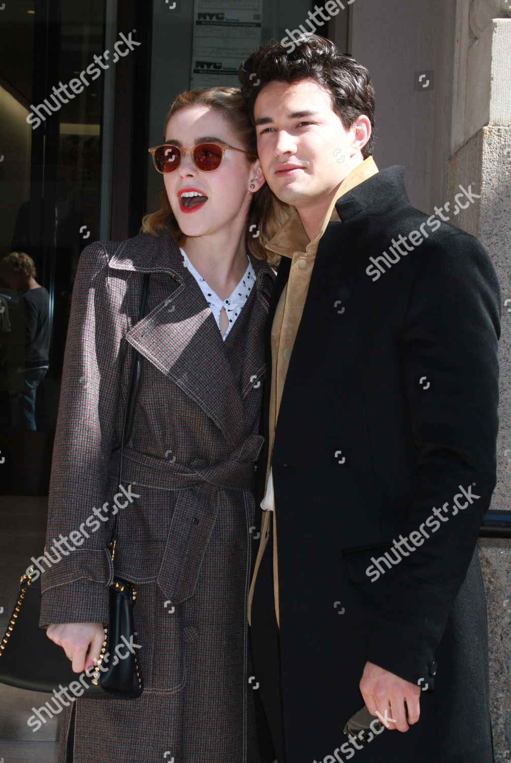 Gavin Leatherwood Kiernan Shipka Editorial Stock Photo - Stock Image ...