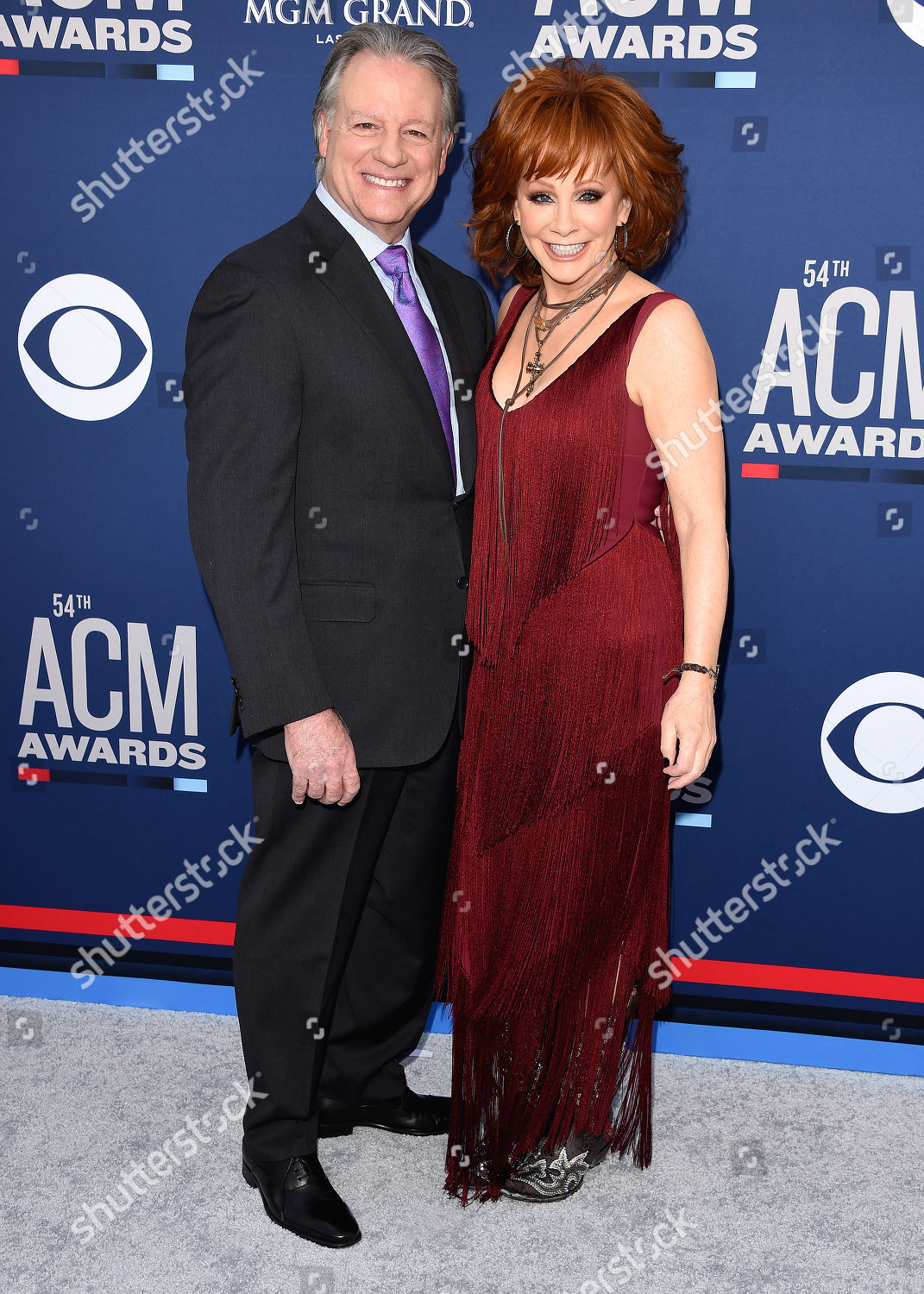 Anthony Skeeter Lasuzzo Reba Mcentire Editorial Stock Photo - Stock