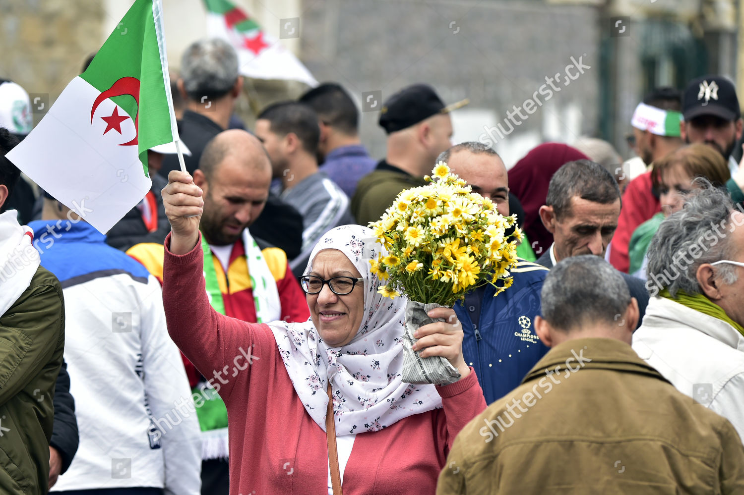 Demonstrators Take Part Antigovernment Demonstration Demand Editorial ...