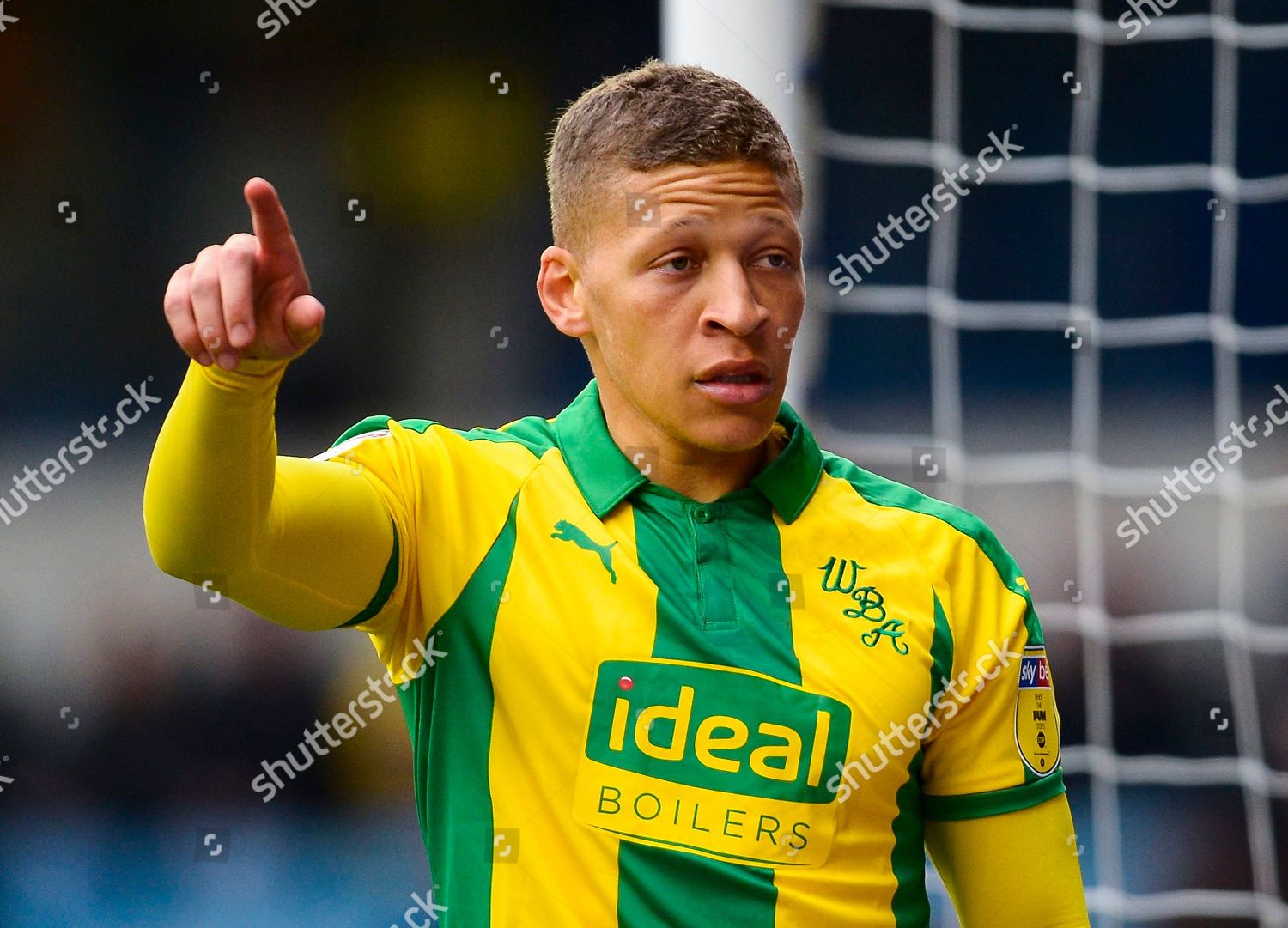 Dwight Gayle West Bromwich Albion Editorial Stock Photo Stock Image