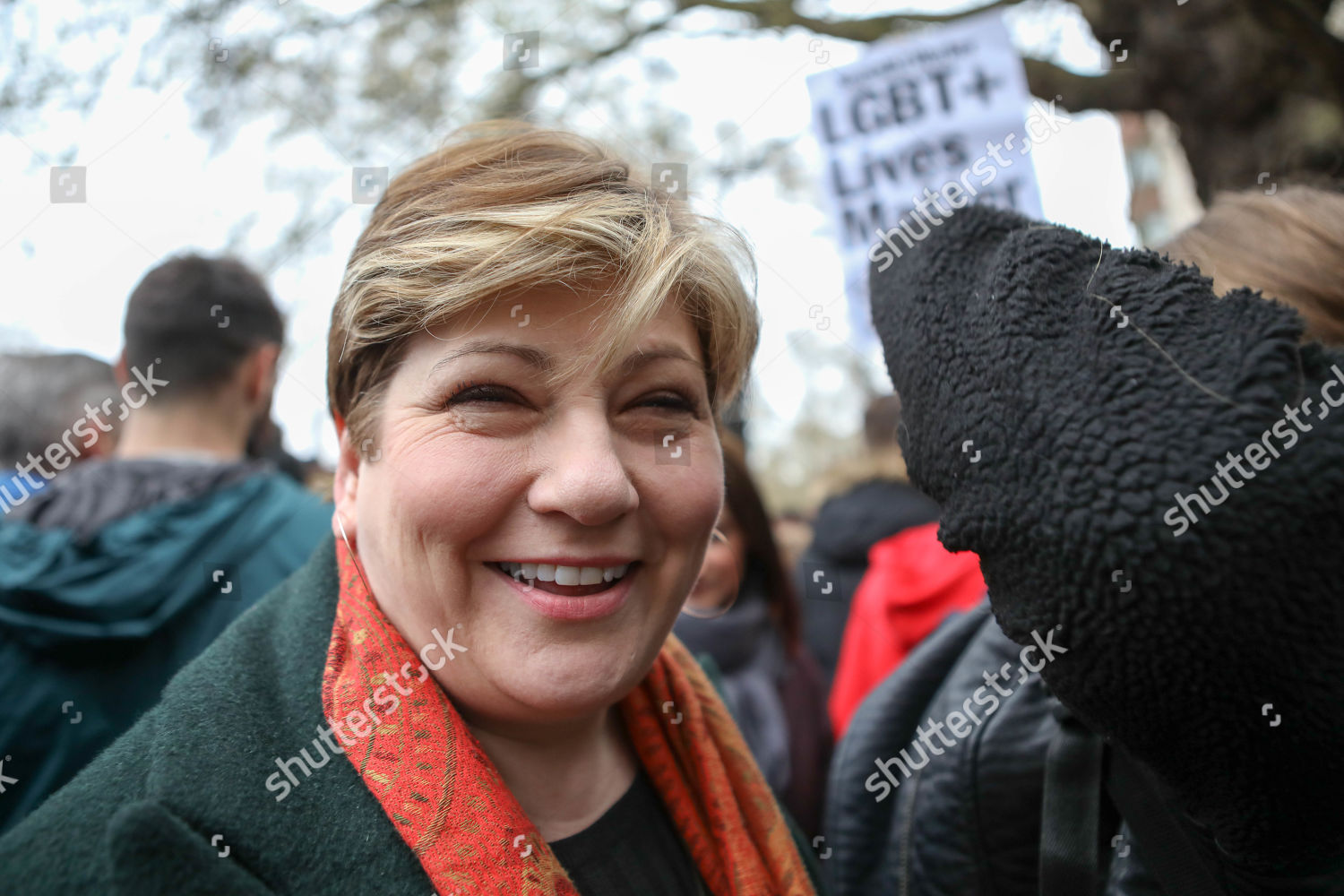 Emily Thornberry Shadow Secretary State Foreign Editorial Stock Photo ...