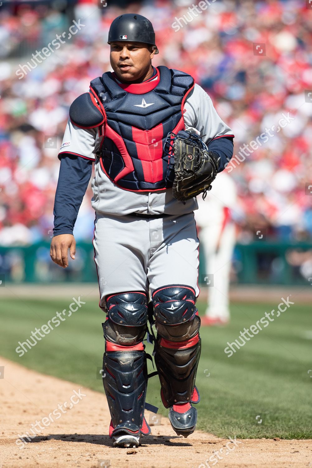 Minnesota Twins Catcher Willians Astudillo 64 Editorial Stock