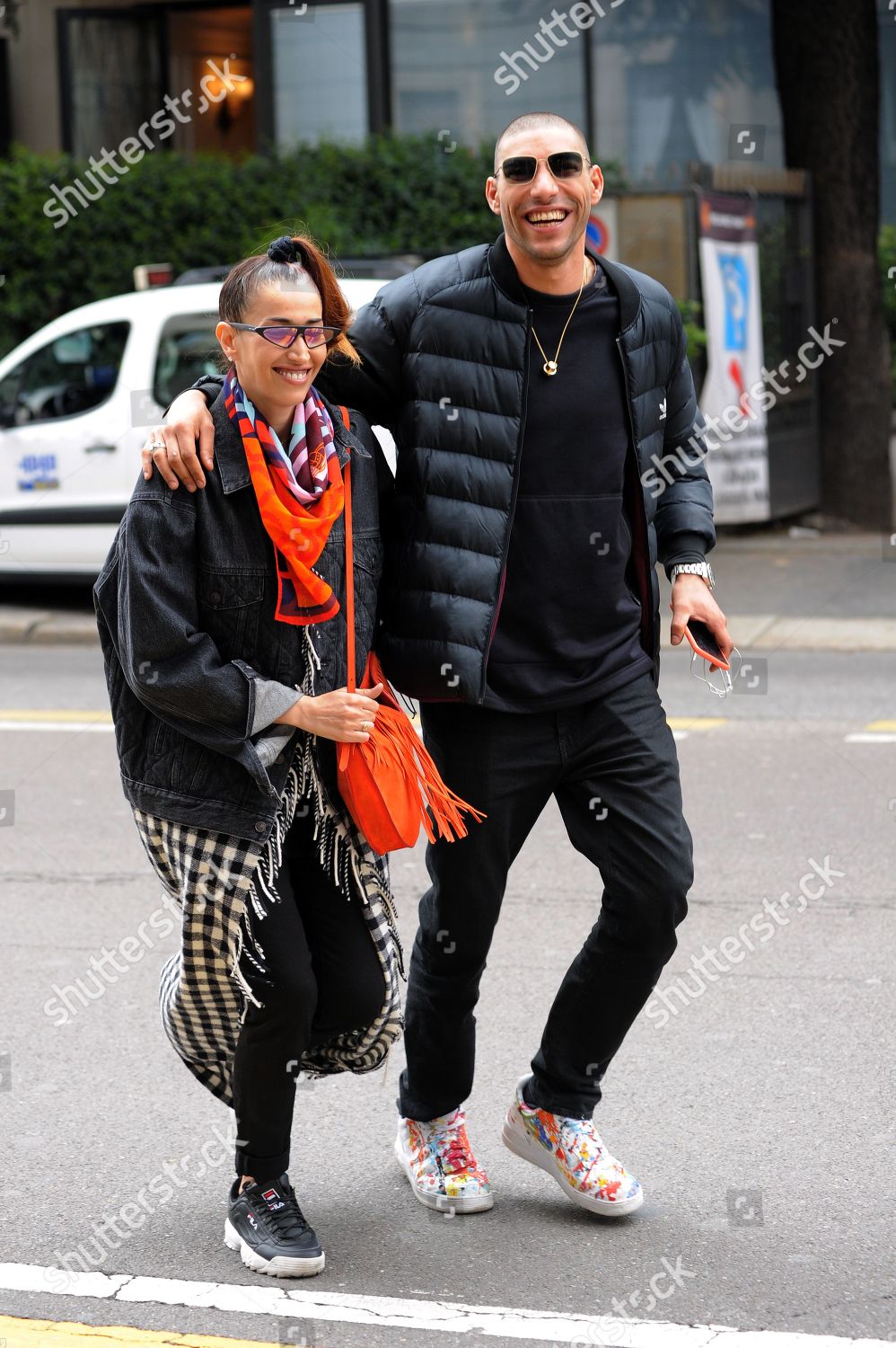 Nina Zilli Her Boyfriend Omar Hassan Editorial Stock Photo Stock Image Shutterstock