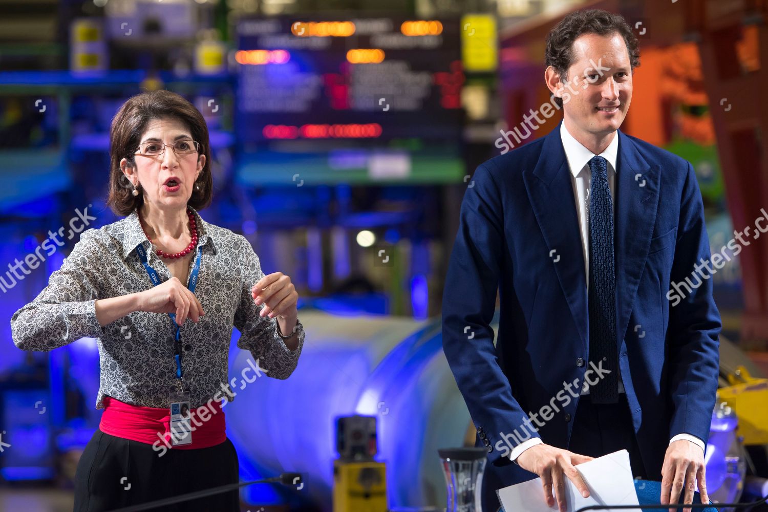 Fabiola Gianotti L Cern John Editorial Stock Photo