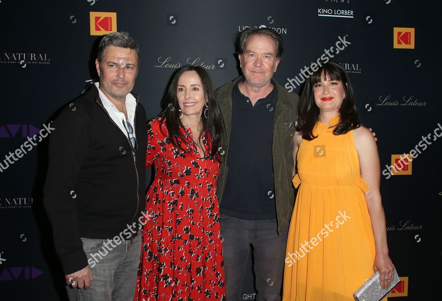 Carlos Bernard Timothy Hutton Pamela B Editorial Stock Photo - Stock ...